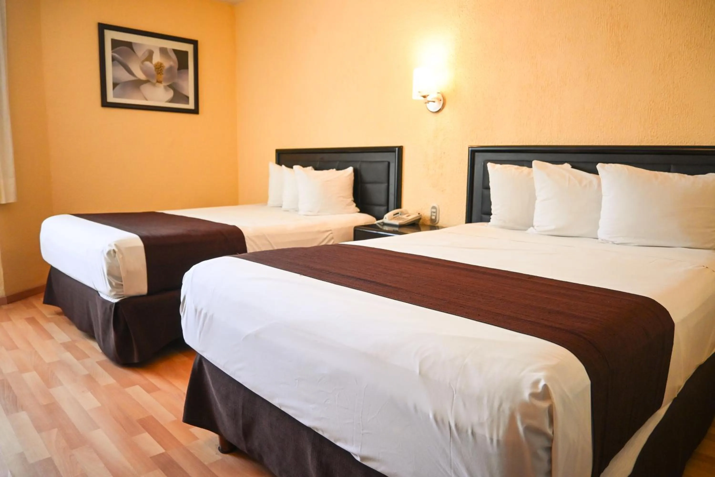 Bed in Hotel Santa Irene Guadalajara