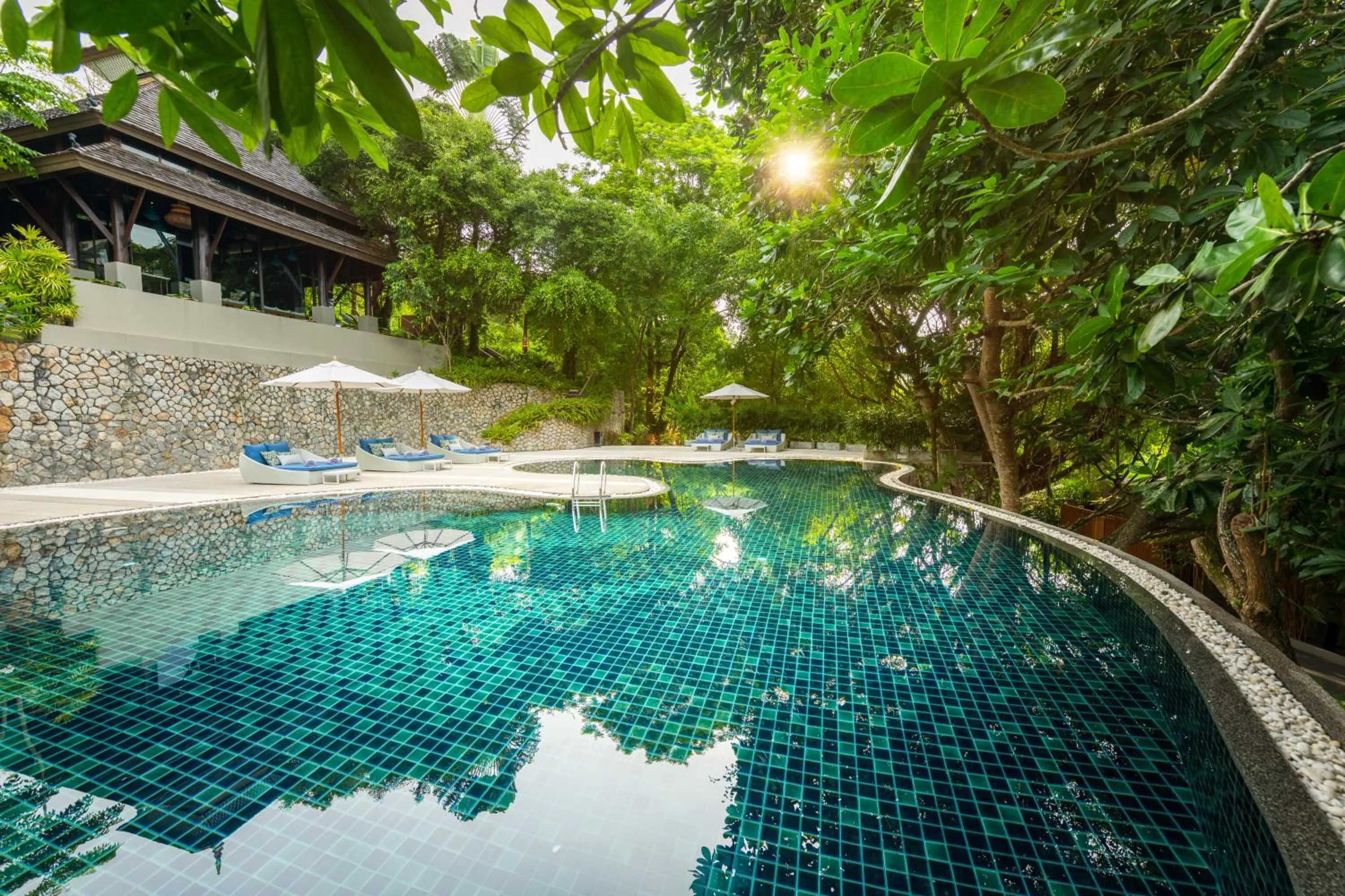 Swimming pool in Anantara Layan Phuket Resort
