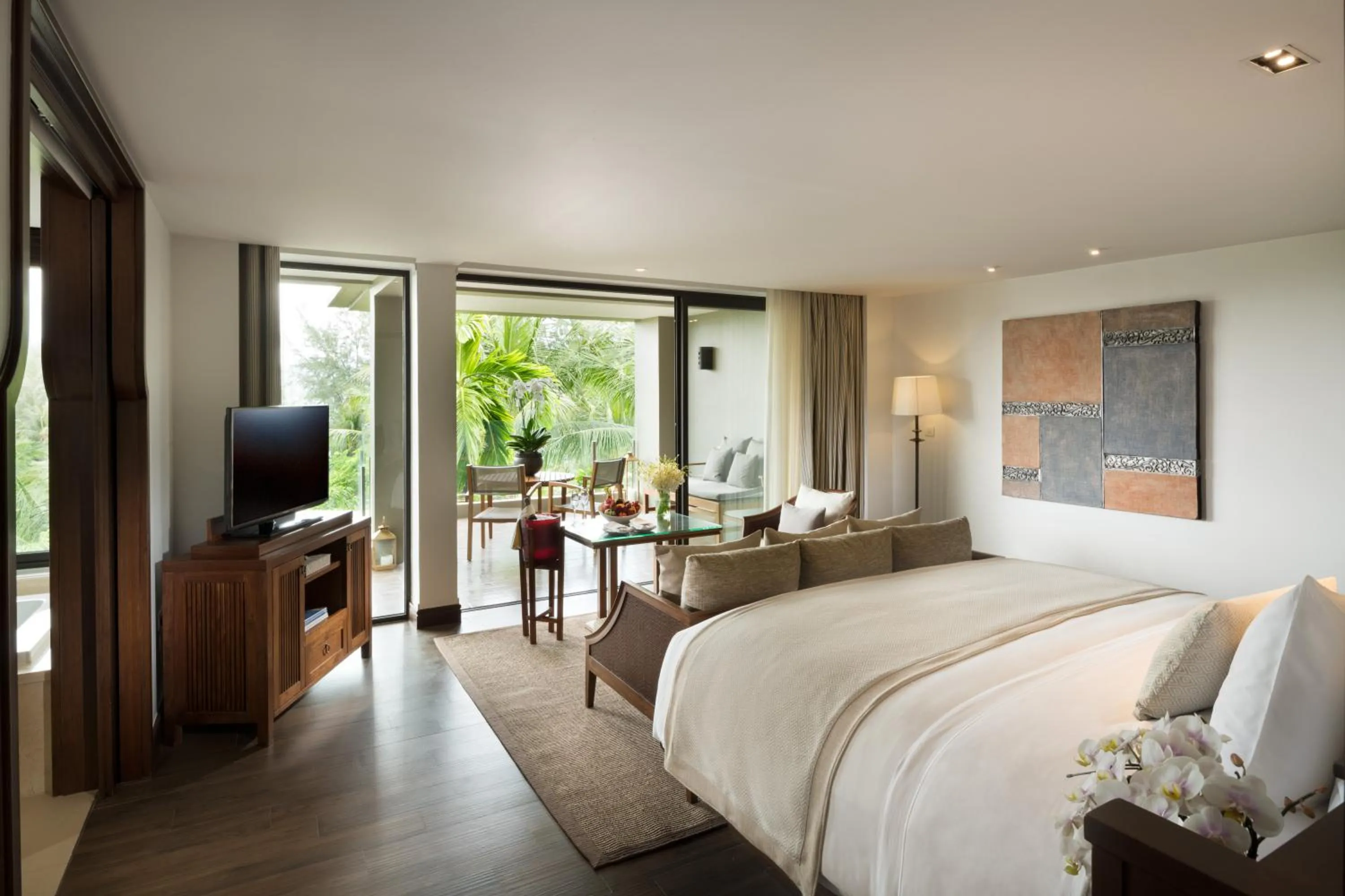 Bedroom, Bed in Anantara Layan Phuket Resort