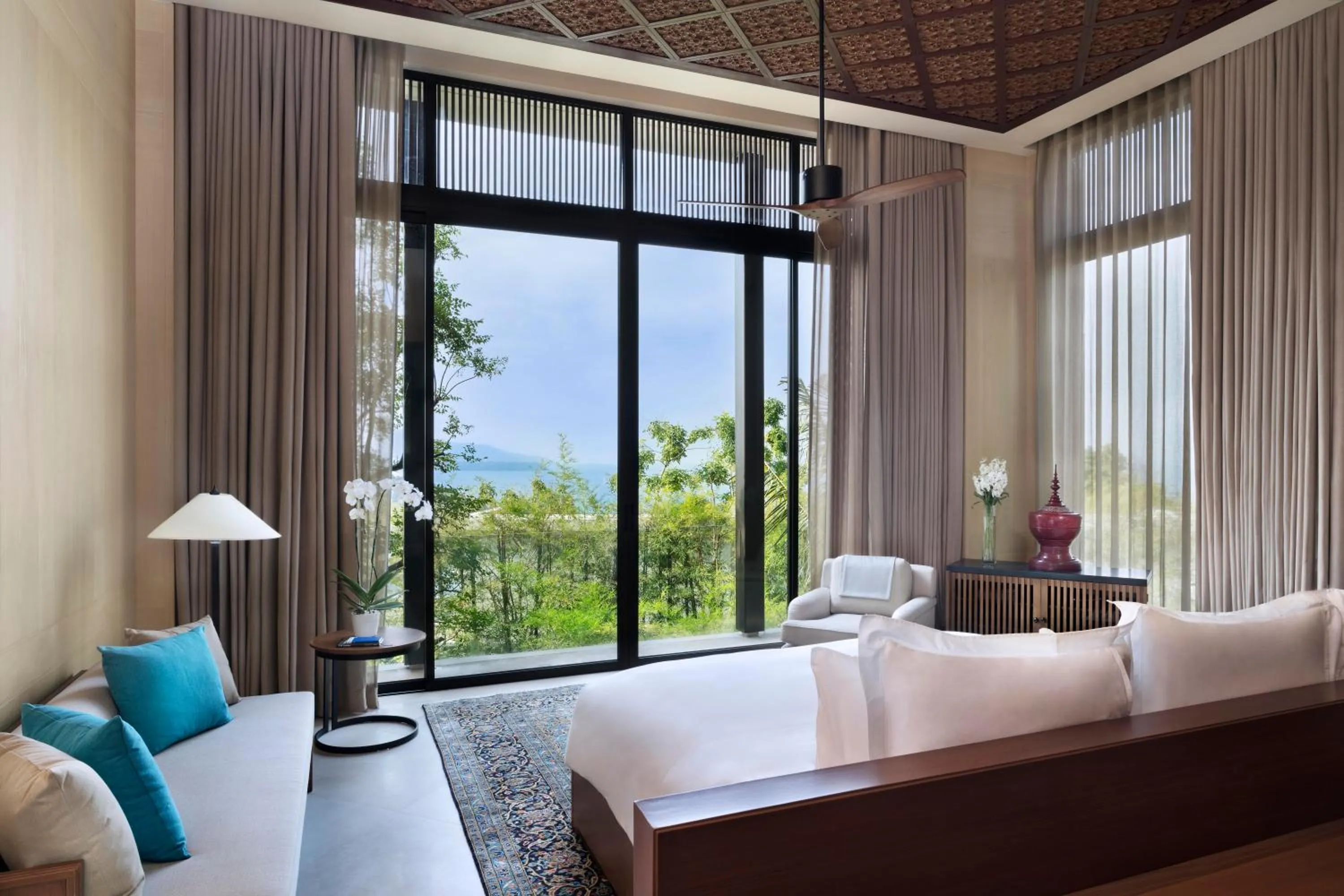 Bedroom, Bed in Anantara Layan Phuket Resort