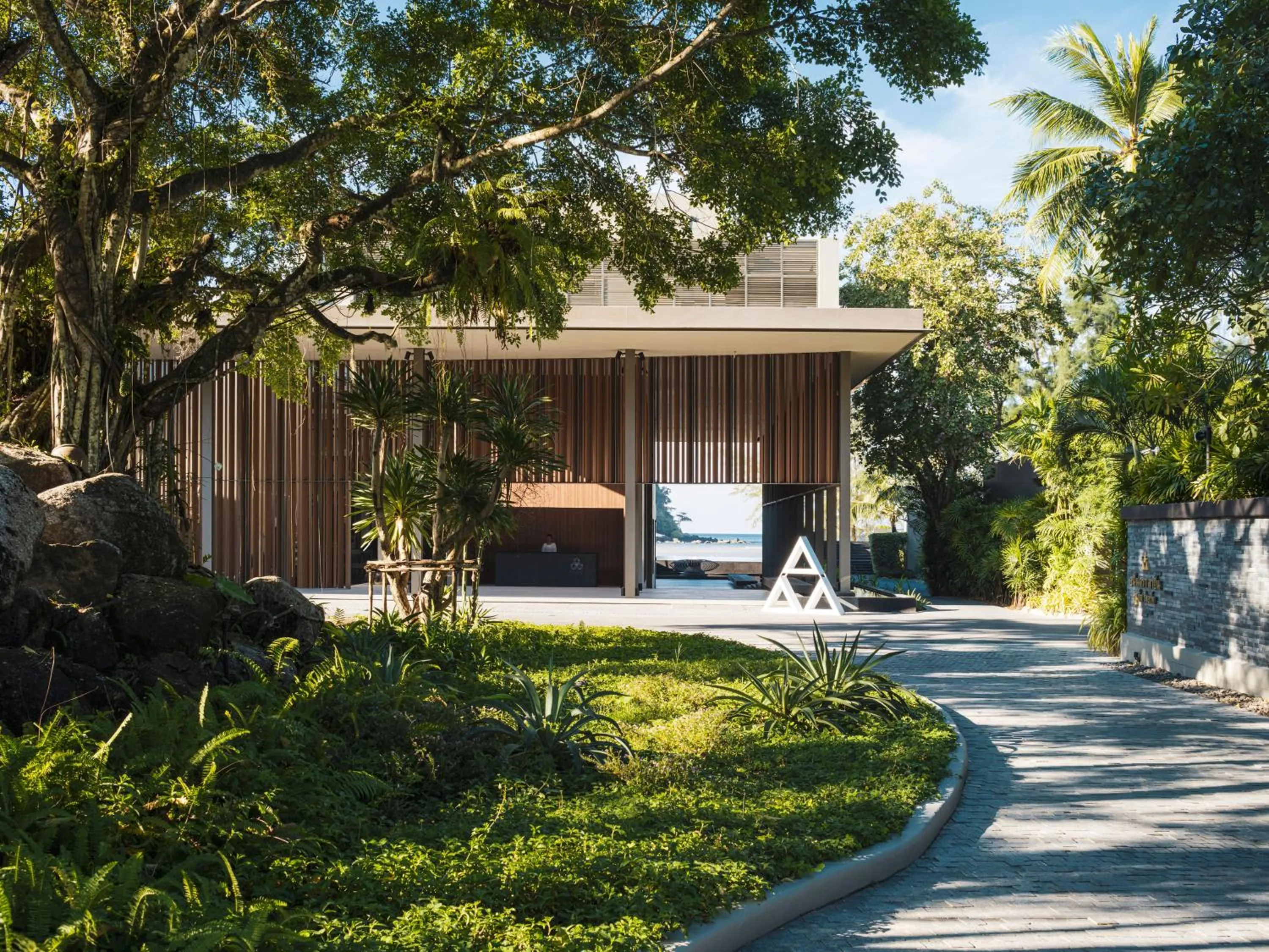 Property building in Anantara Layan Phuket Resort