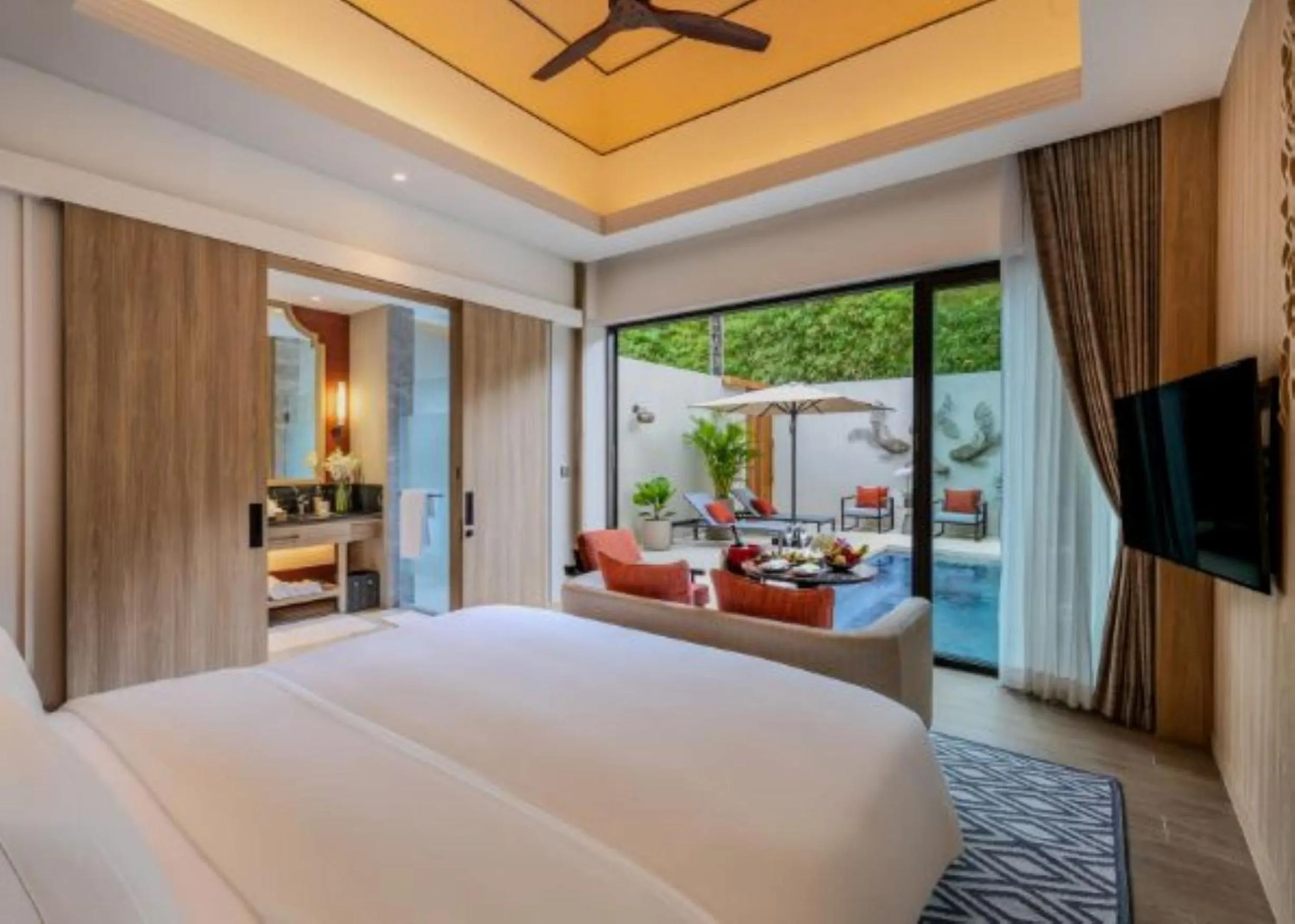 Bedroom, Bed in Anantara Layan Phuket Resort