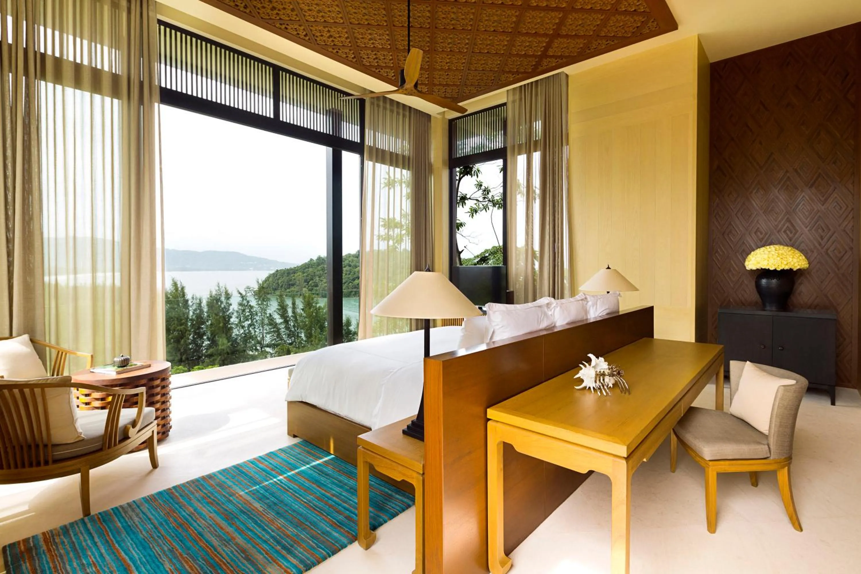 Bedroom, Bed in Anantara Layan Phuket Resort