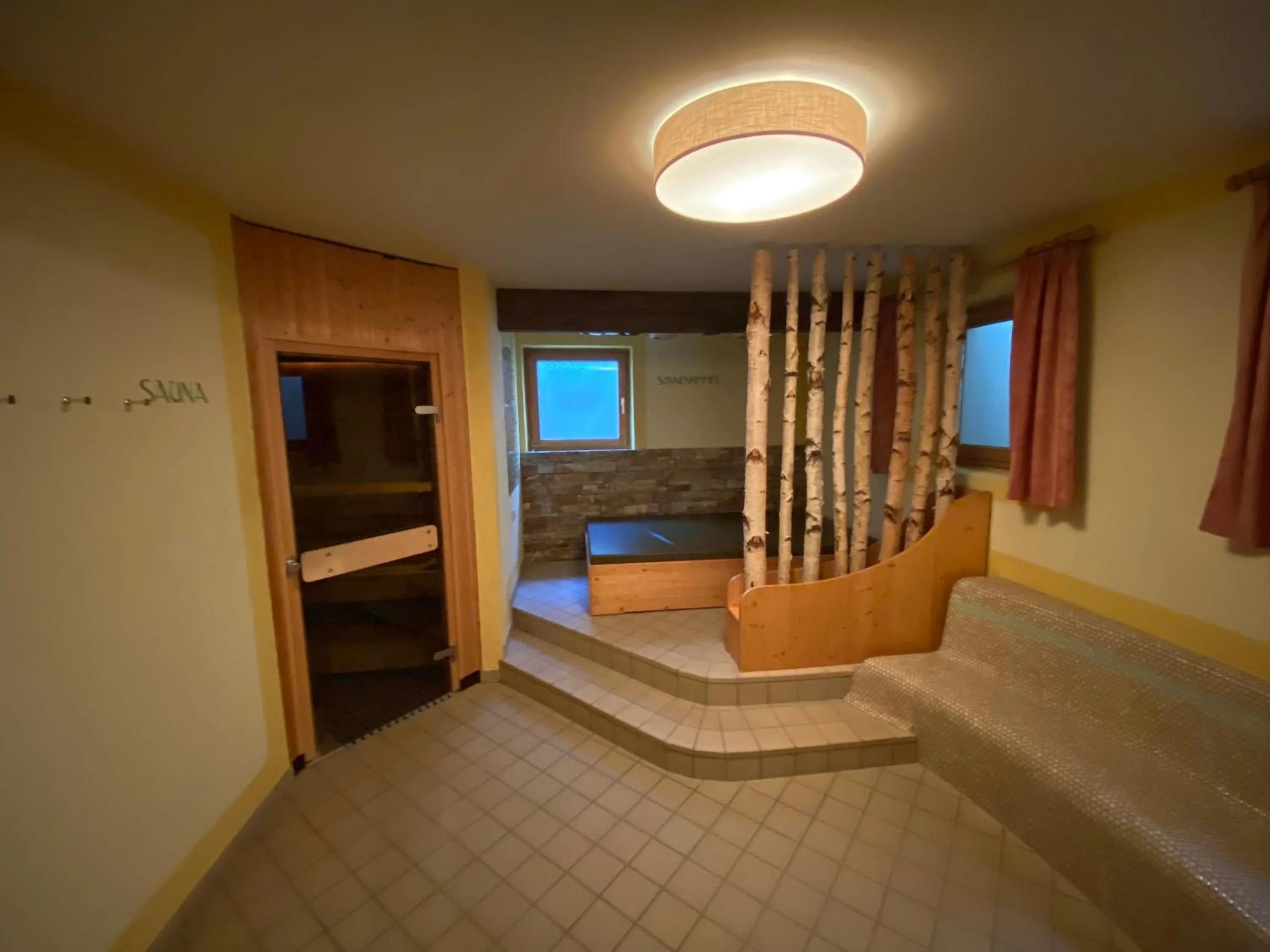Sauna, Bed in Appartements Oswaldeck