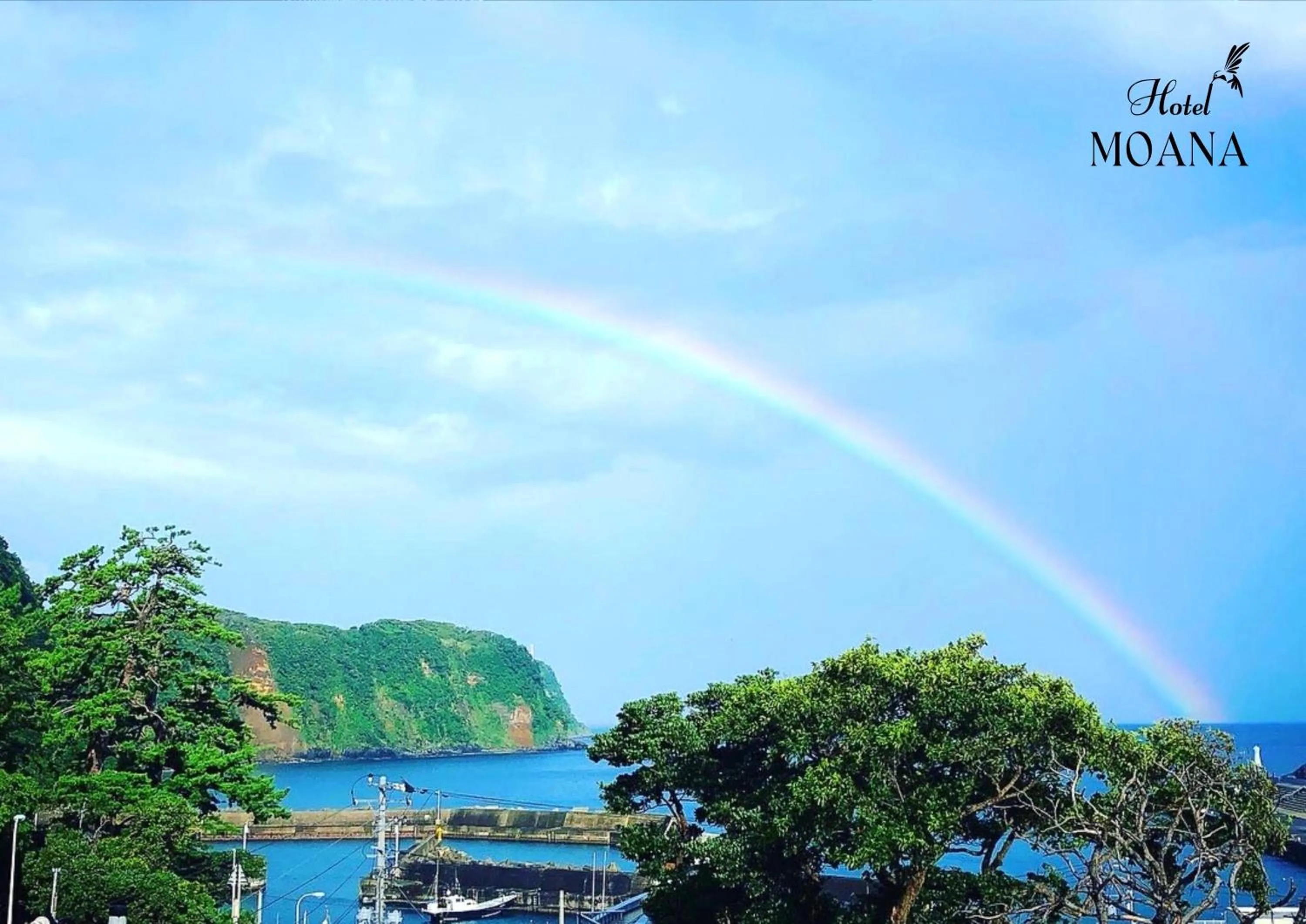 Natural landscape in Hotel MOANA絶景オーシャンビューカフェラウンジ朝食付き