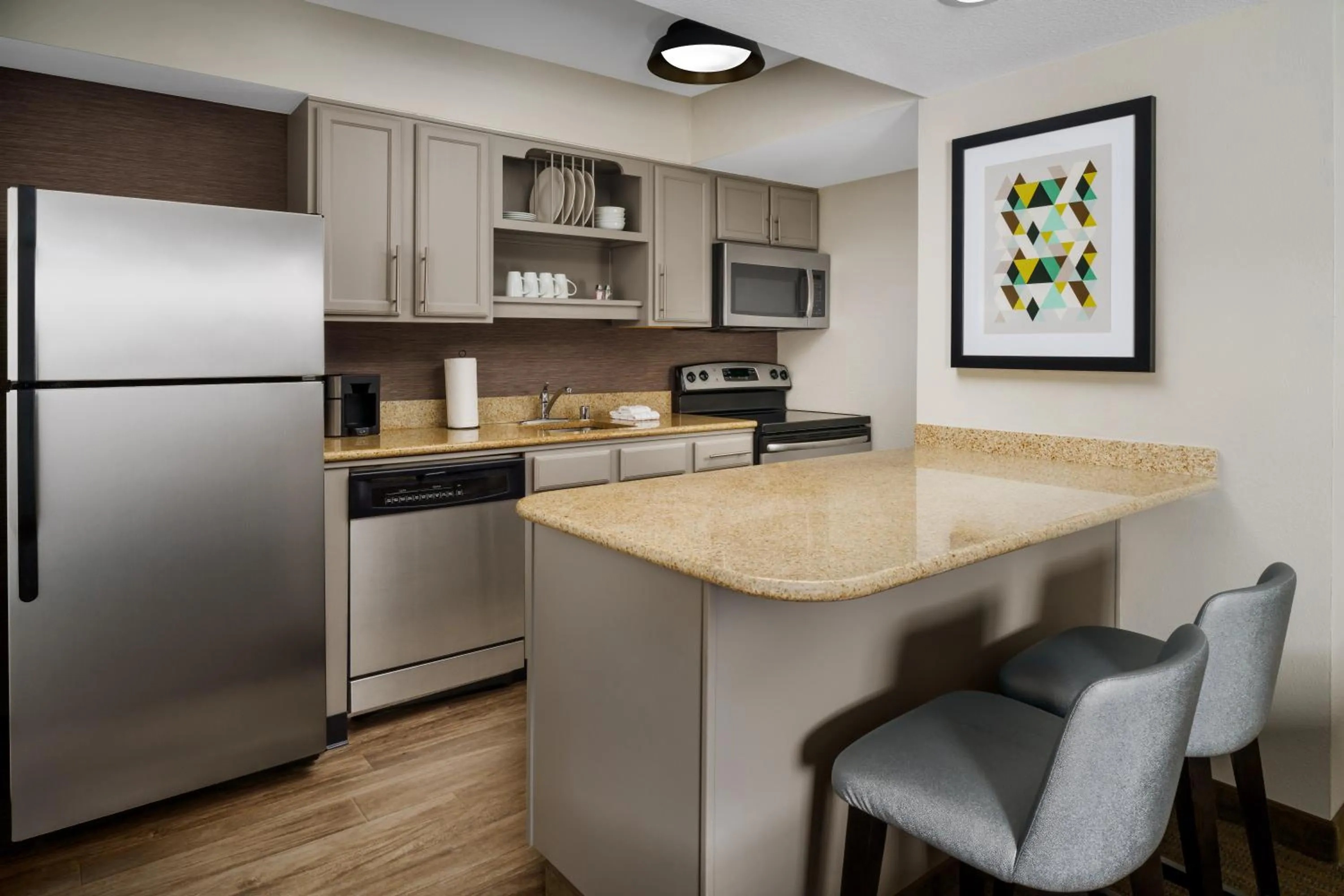 kitchen in Residence Inn by Marriott Seattle/Bellevue