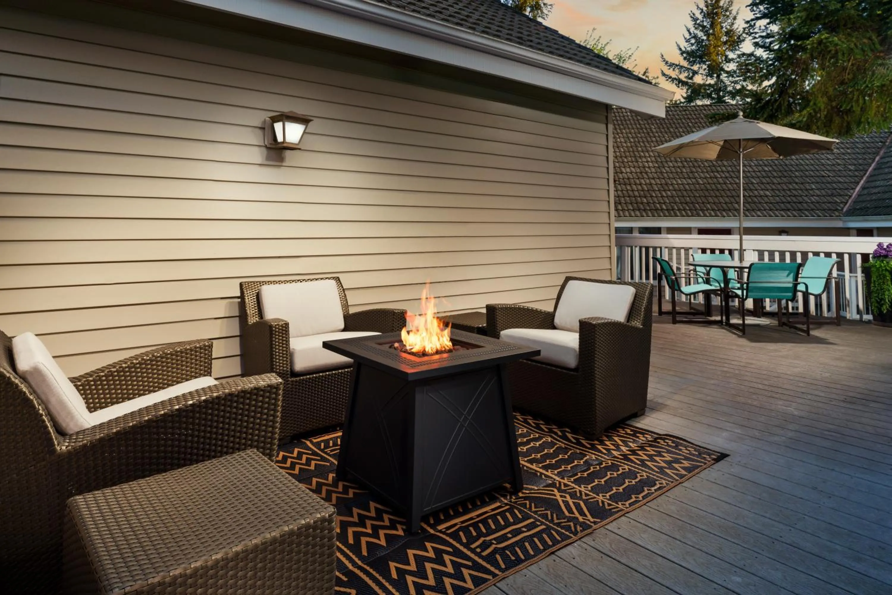 fireplace in Residence Inn by Marriott Seattle/Bellevue