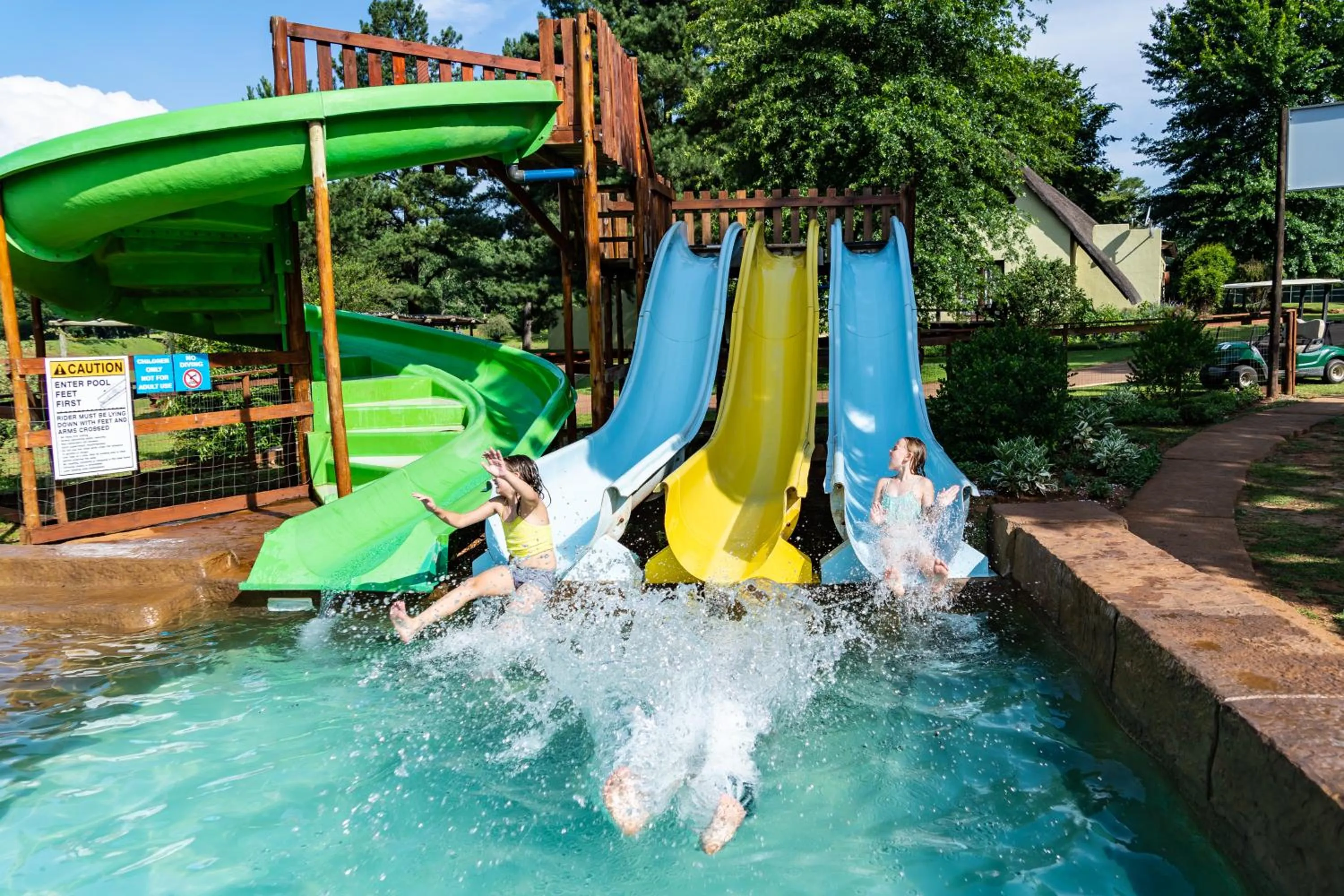 Swimming pool in Gooderson Monks Cowl Golf Resort