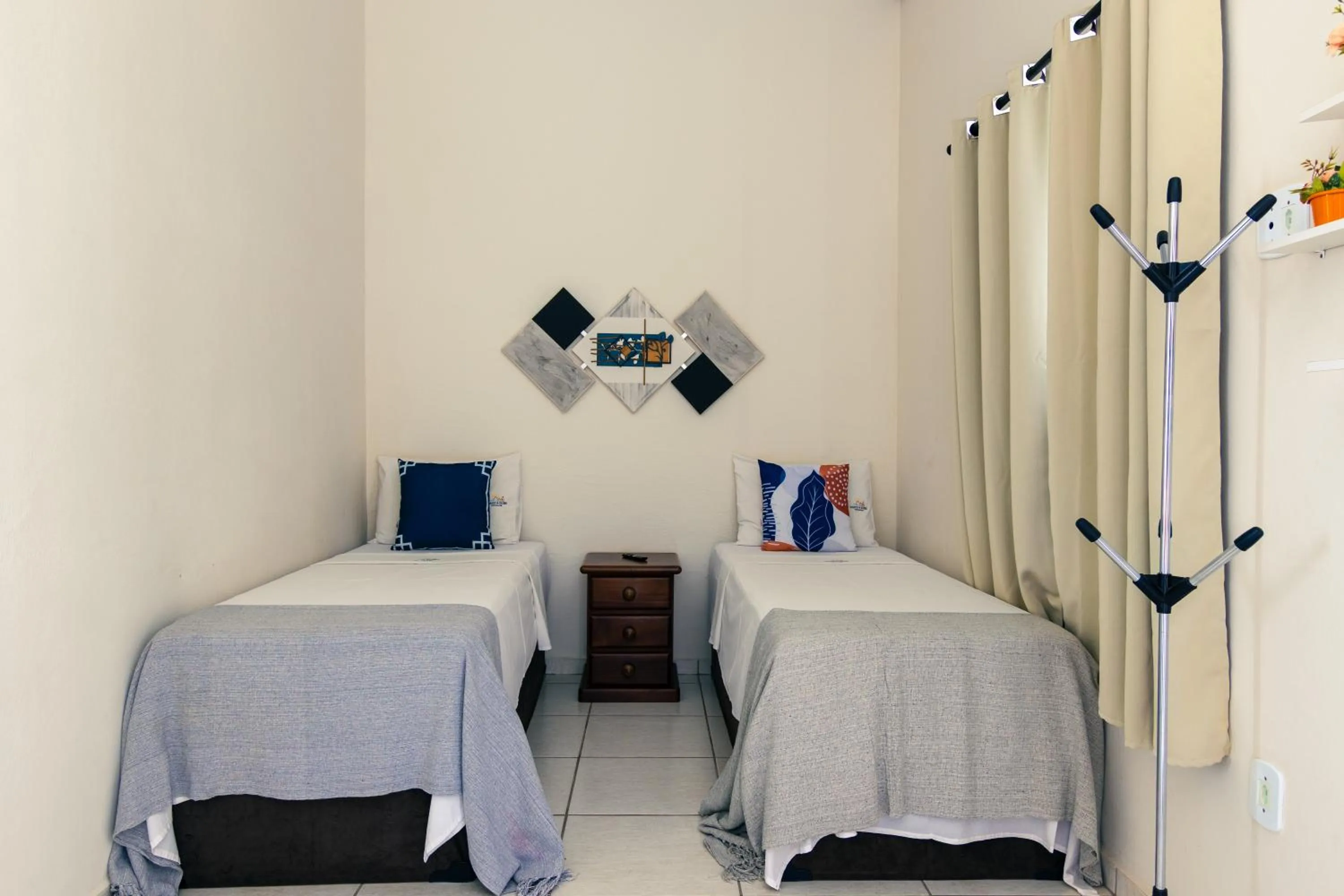 Bed in Pousada Encantos de Socorro