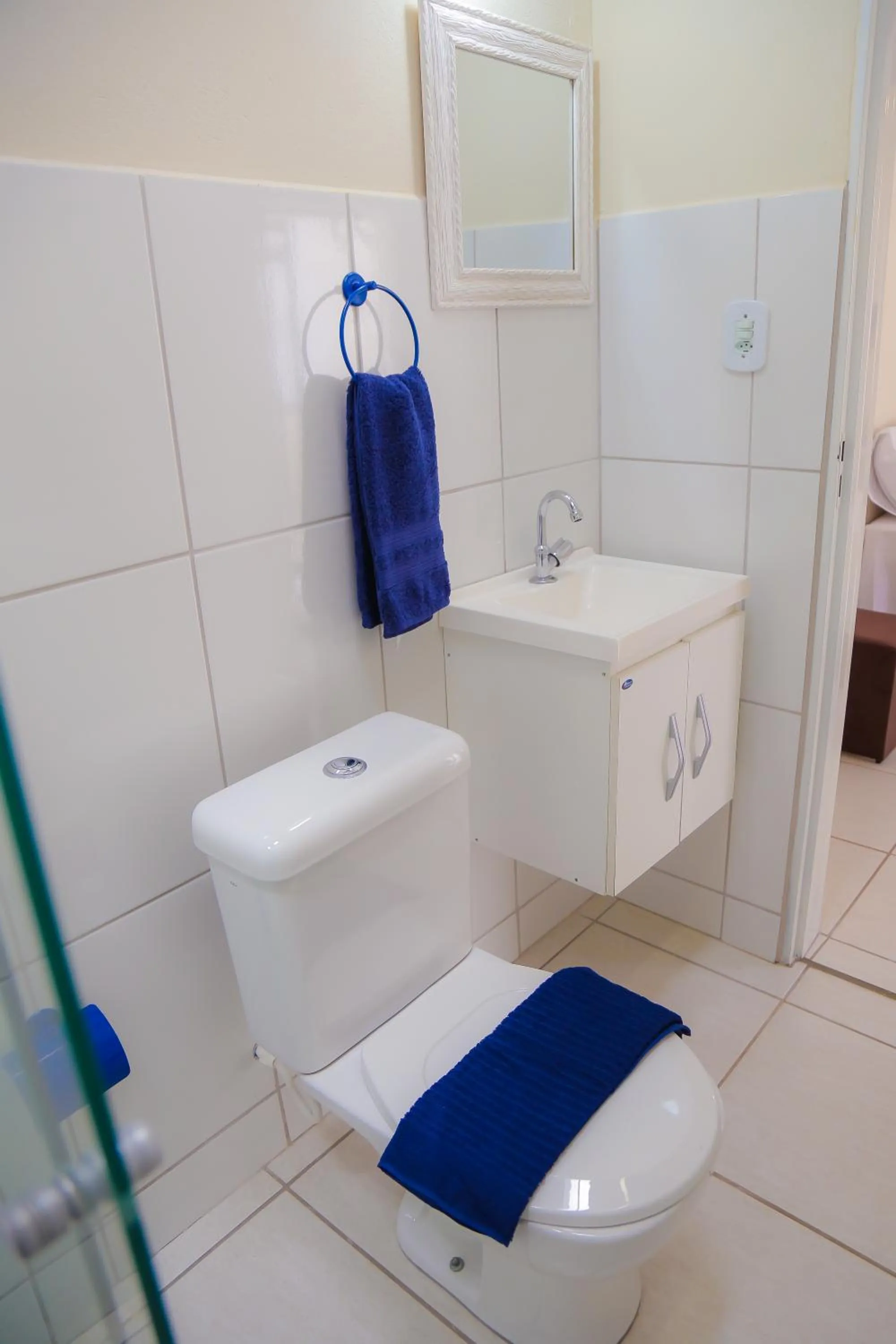 Bathroom in Pousada Encantos de Socorro