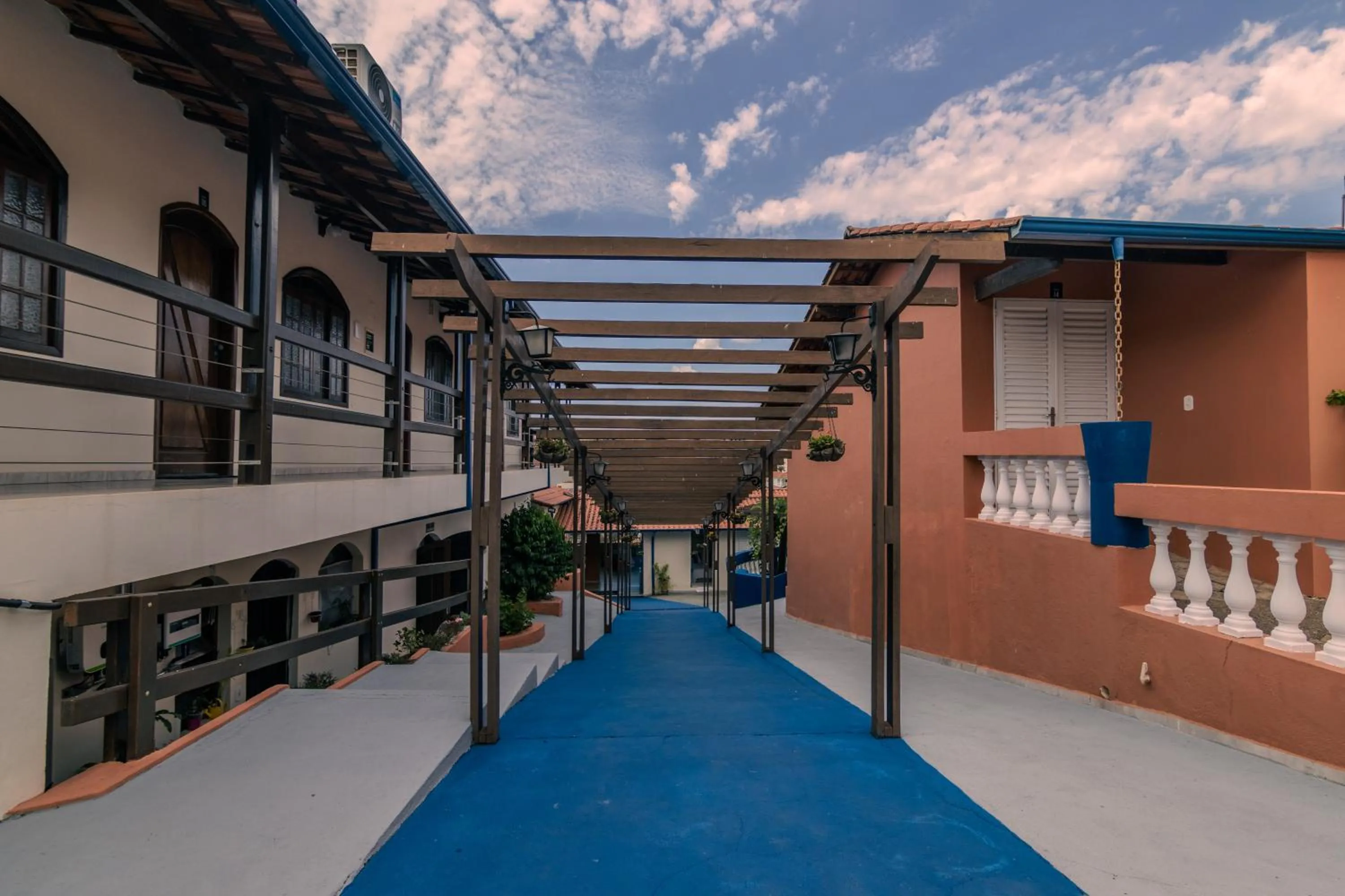 Property building in Pousada Encantos de Socorro