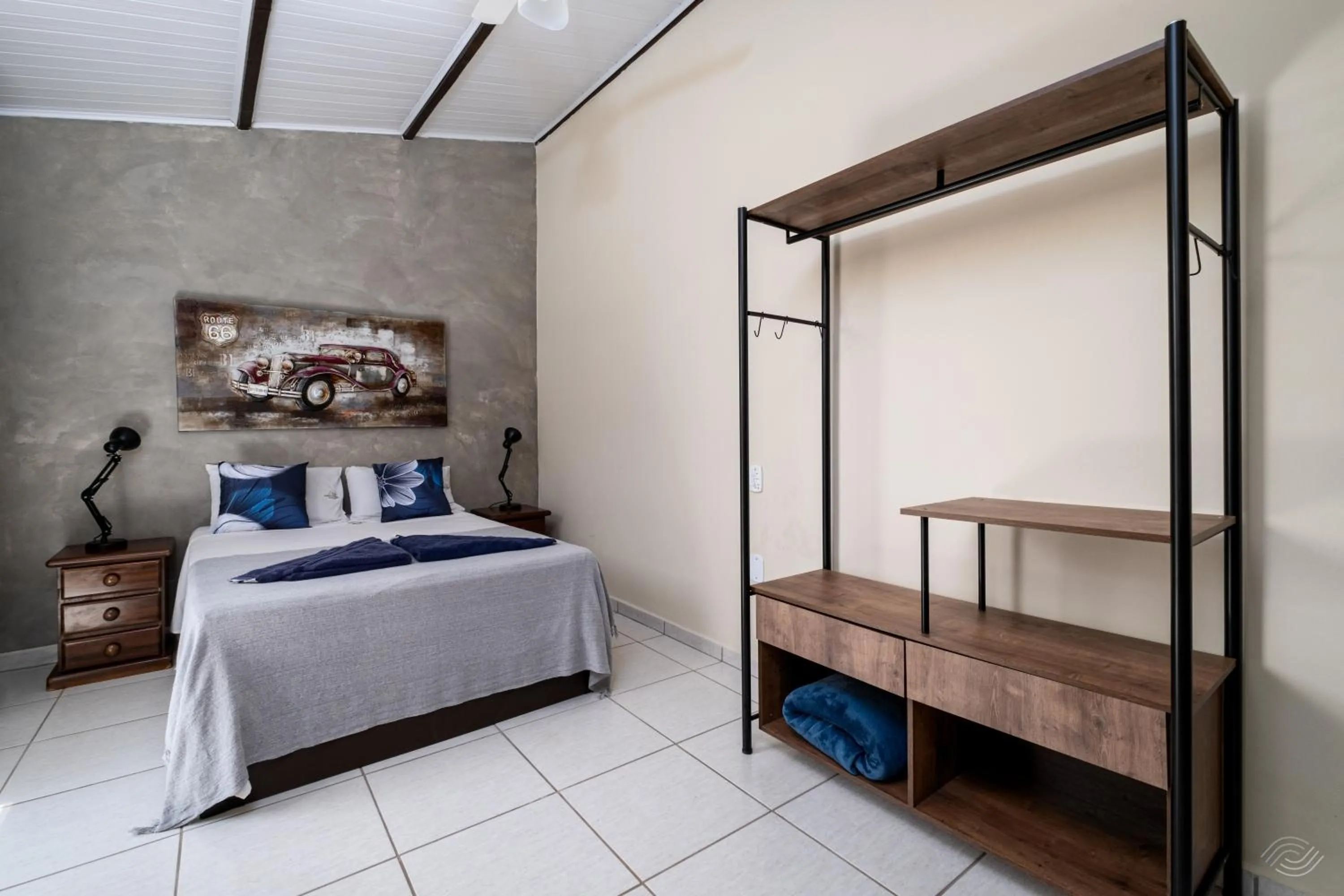 Bed in Pousada Encantos de Socorro