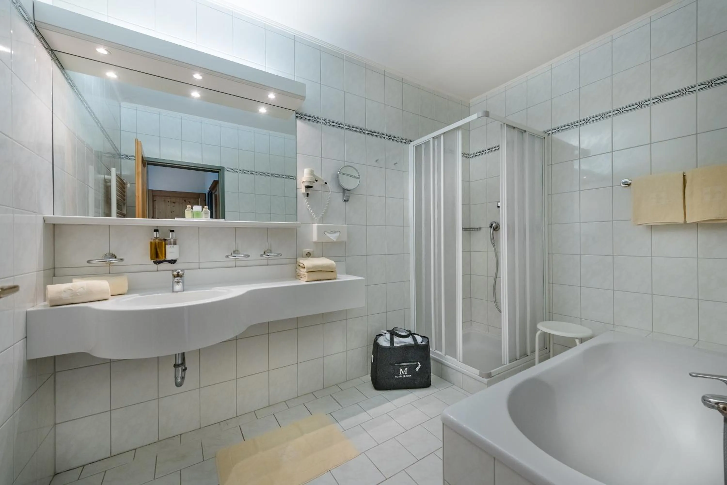 Bathroom in Hotel Moselebauer