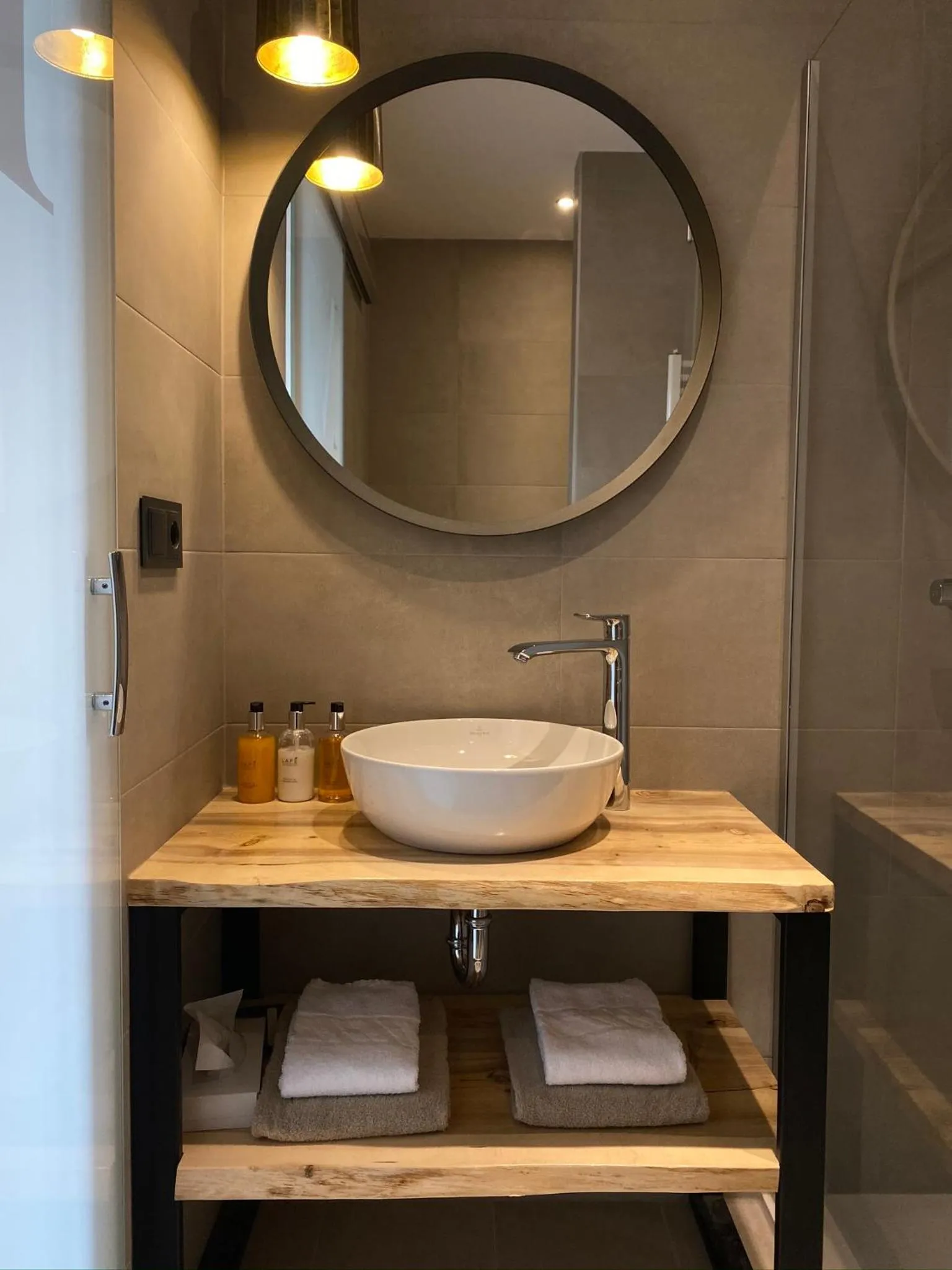 Bathroom in Hotel Moselebauer