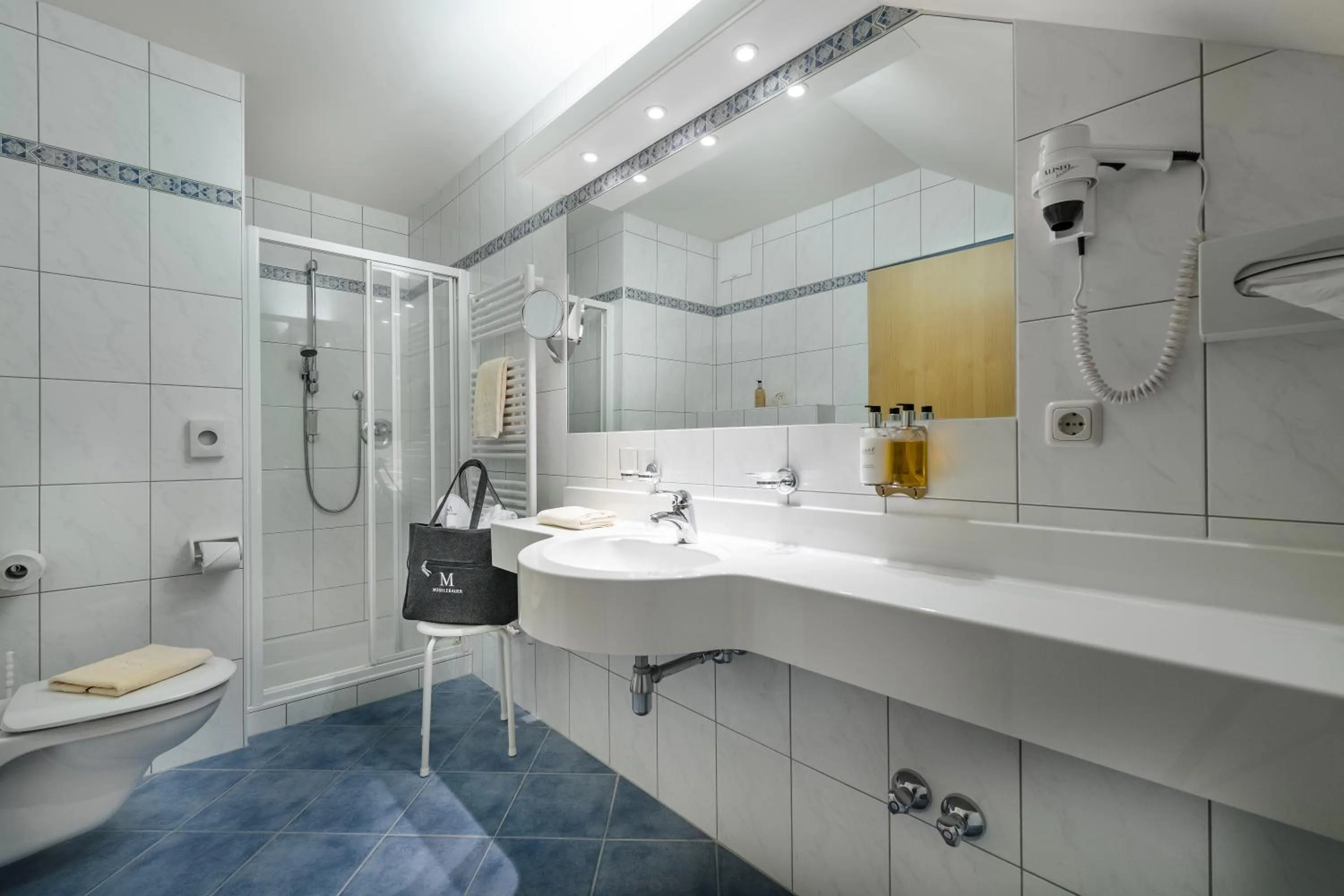 Bathroom in Hotel Moselebauer