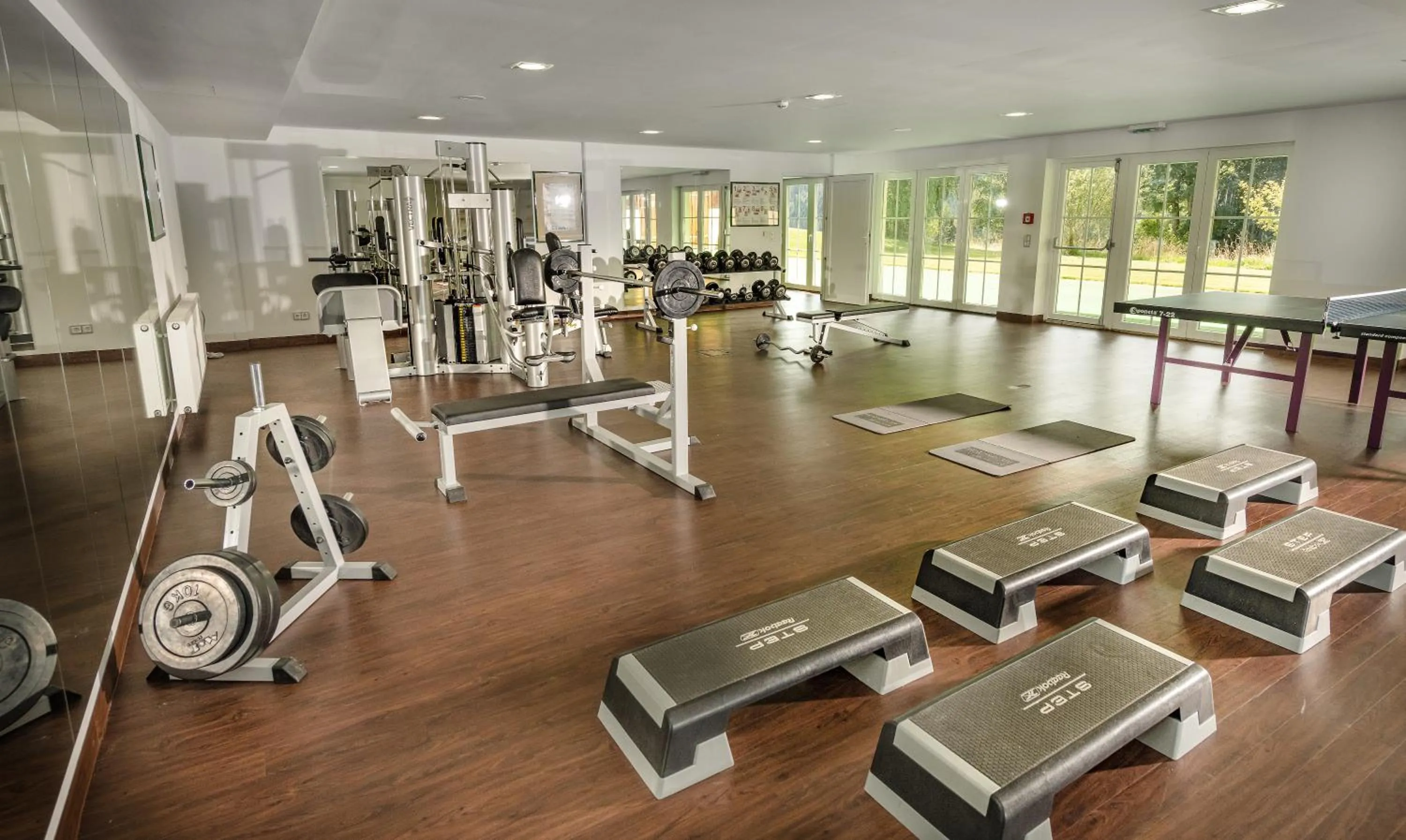 Fitness centre/facilities in Hotel Moselebauer