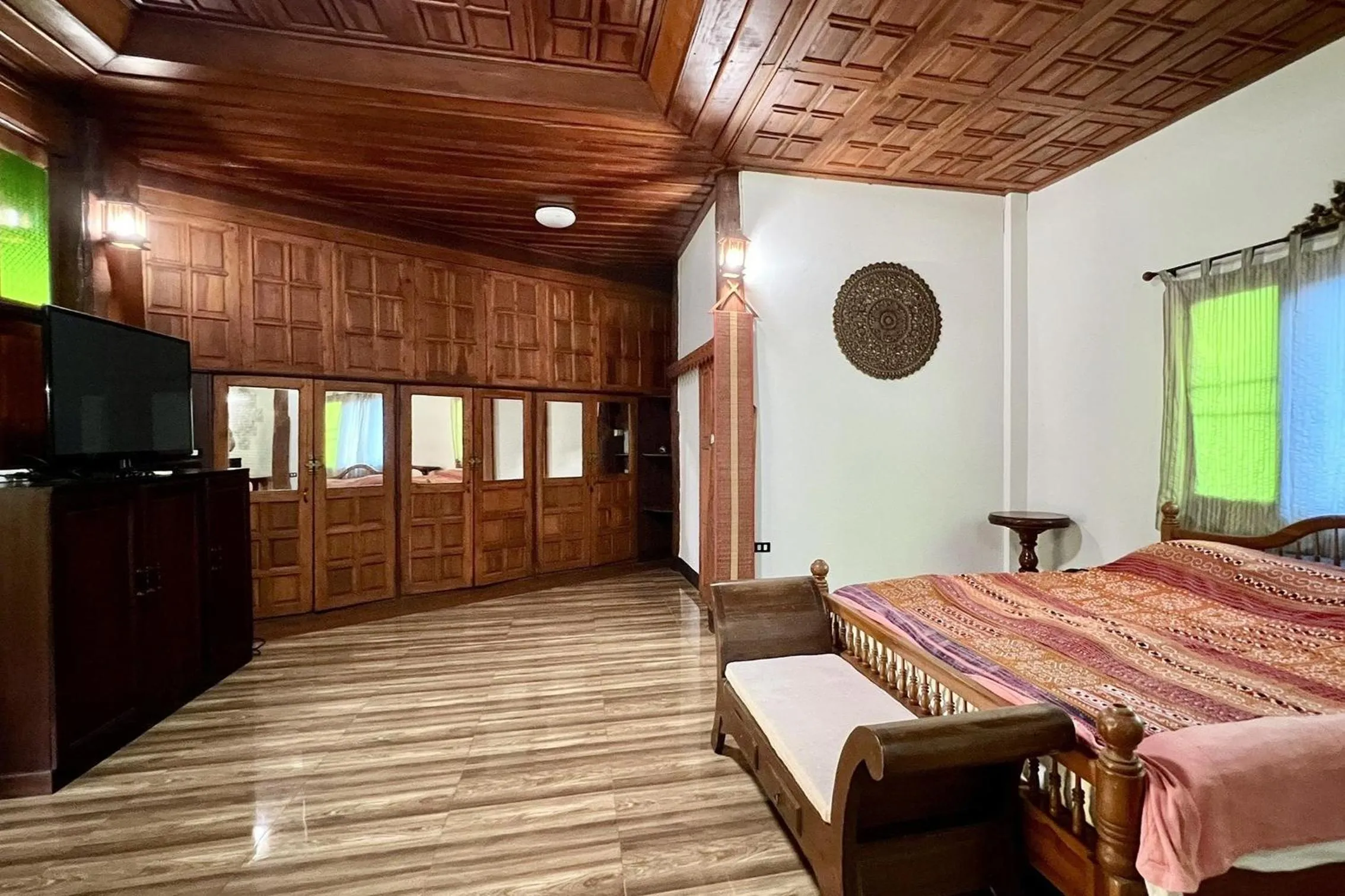 Bedroom in Romsak Lanna Resort