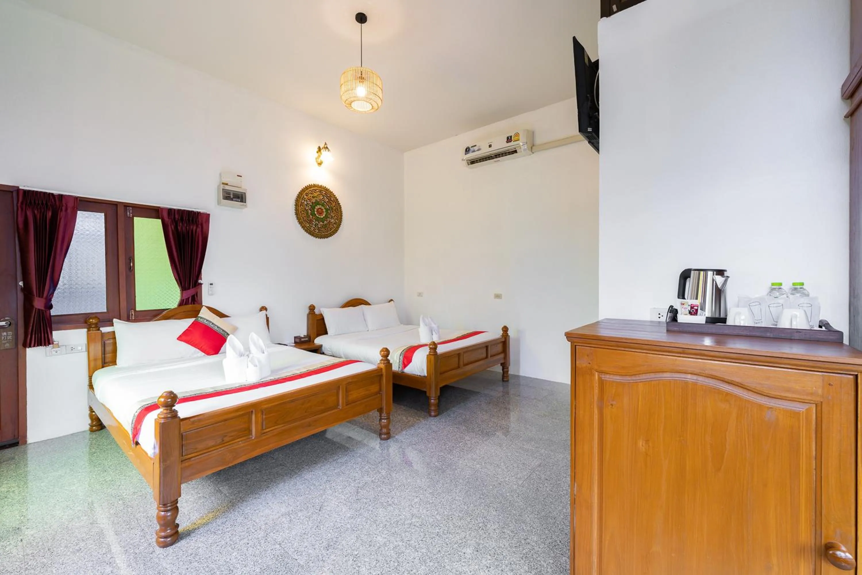 Bedroom in Romsak Lanna Resort