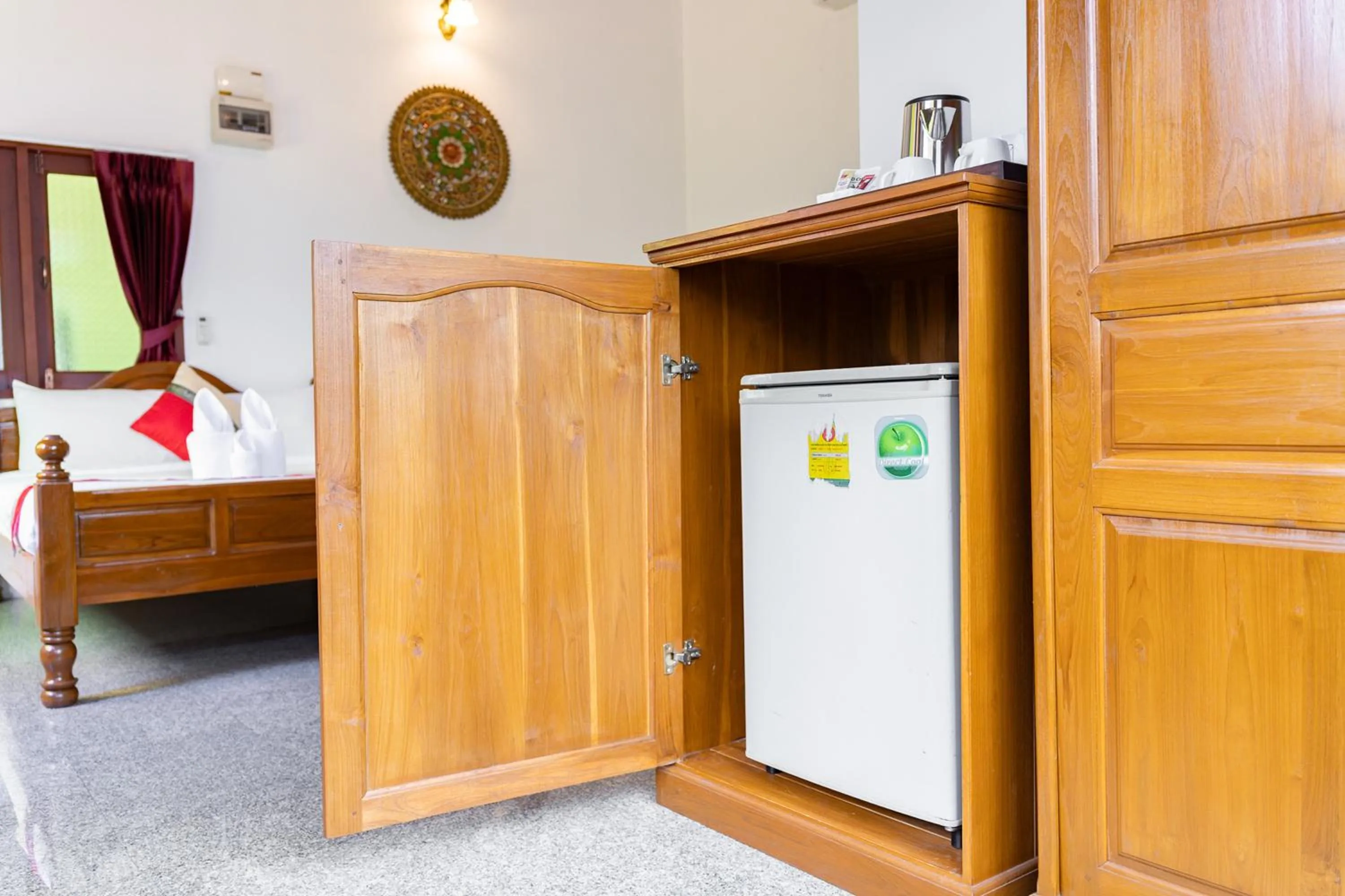 Bedroom in Romsak Lanna Resort