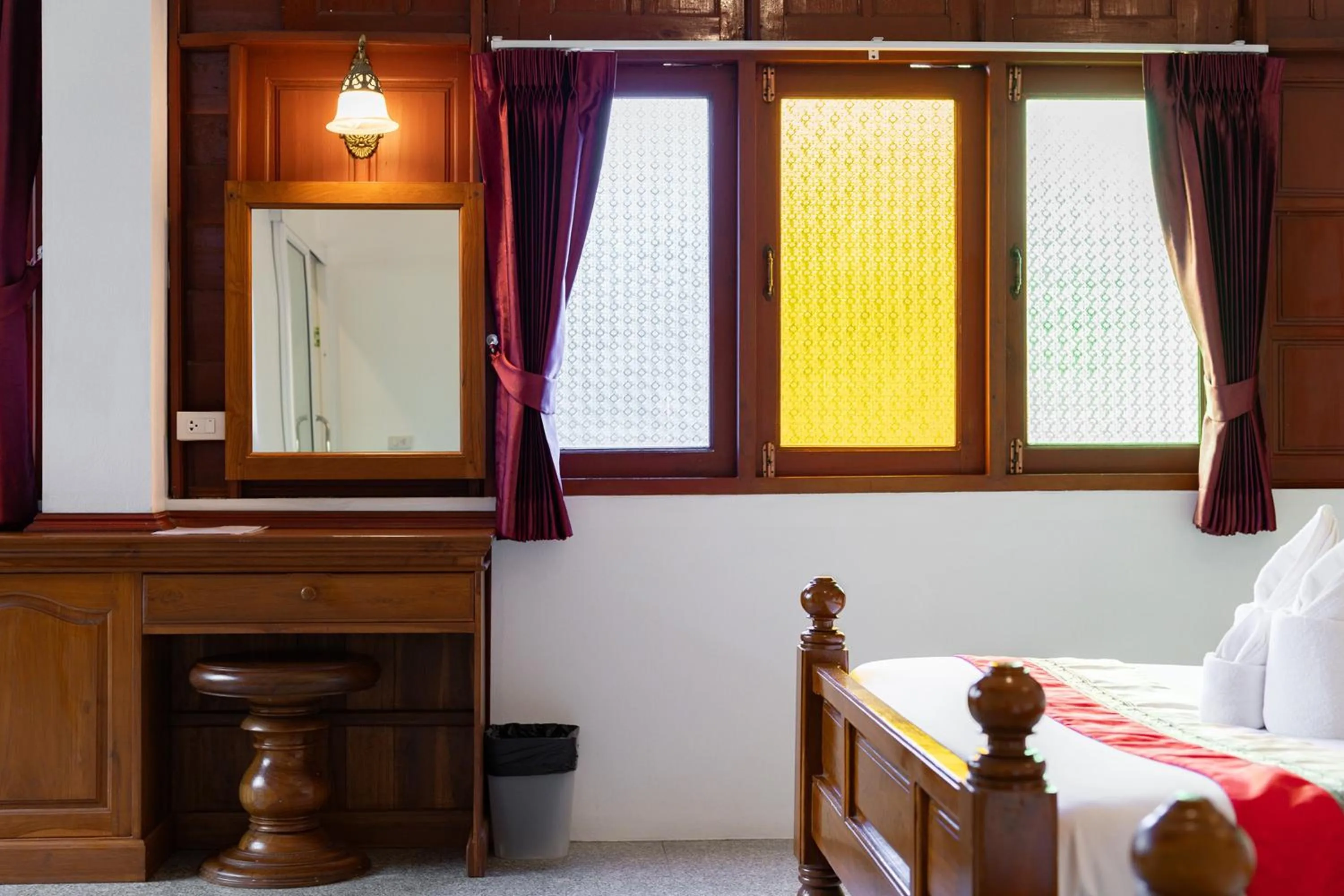 Bedroom in Romsak Lanna Resort