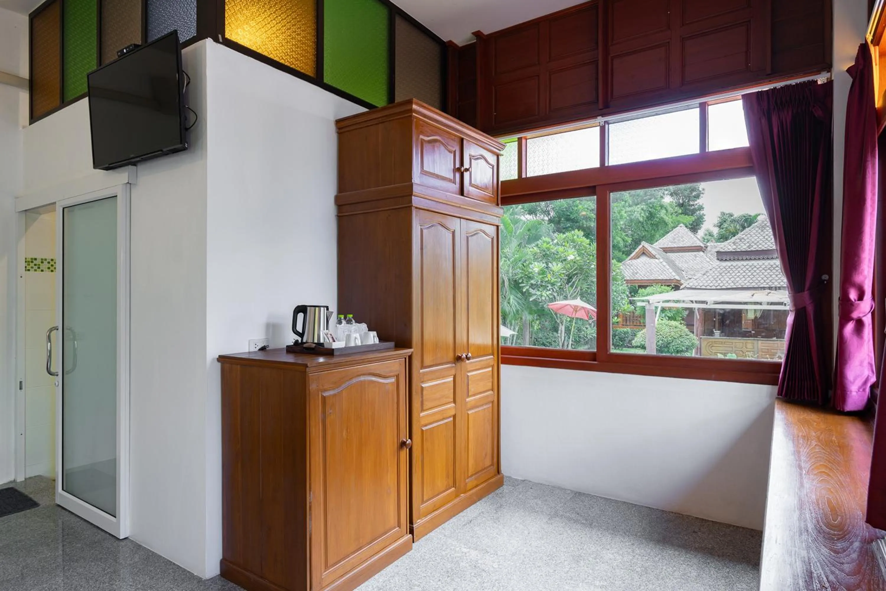 Bedroom in Romsak Lanna Resort