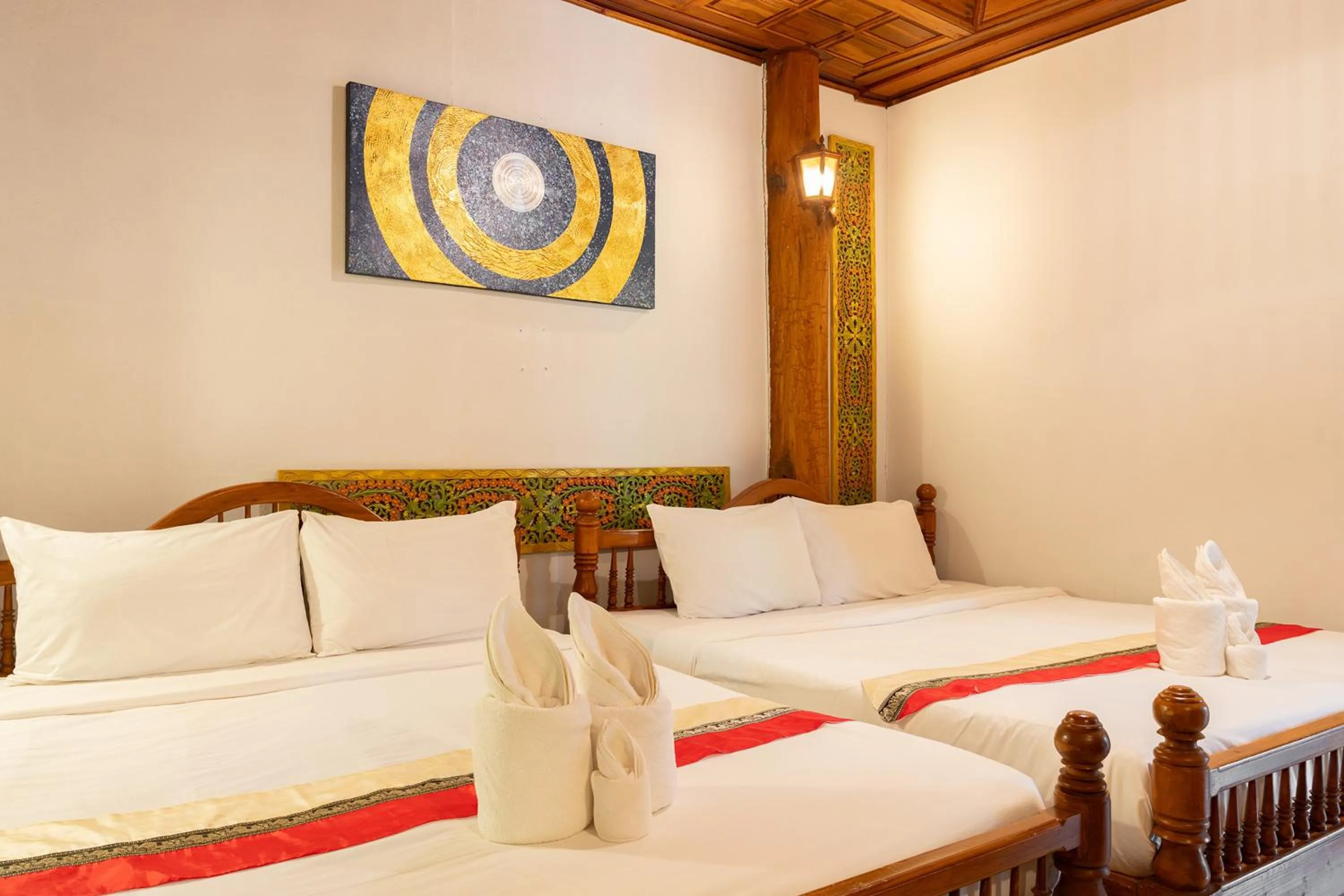 Bedroom in Romsak Lanna Resort