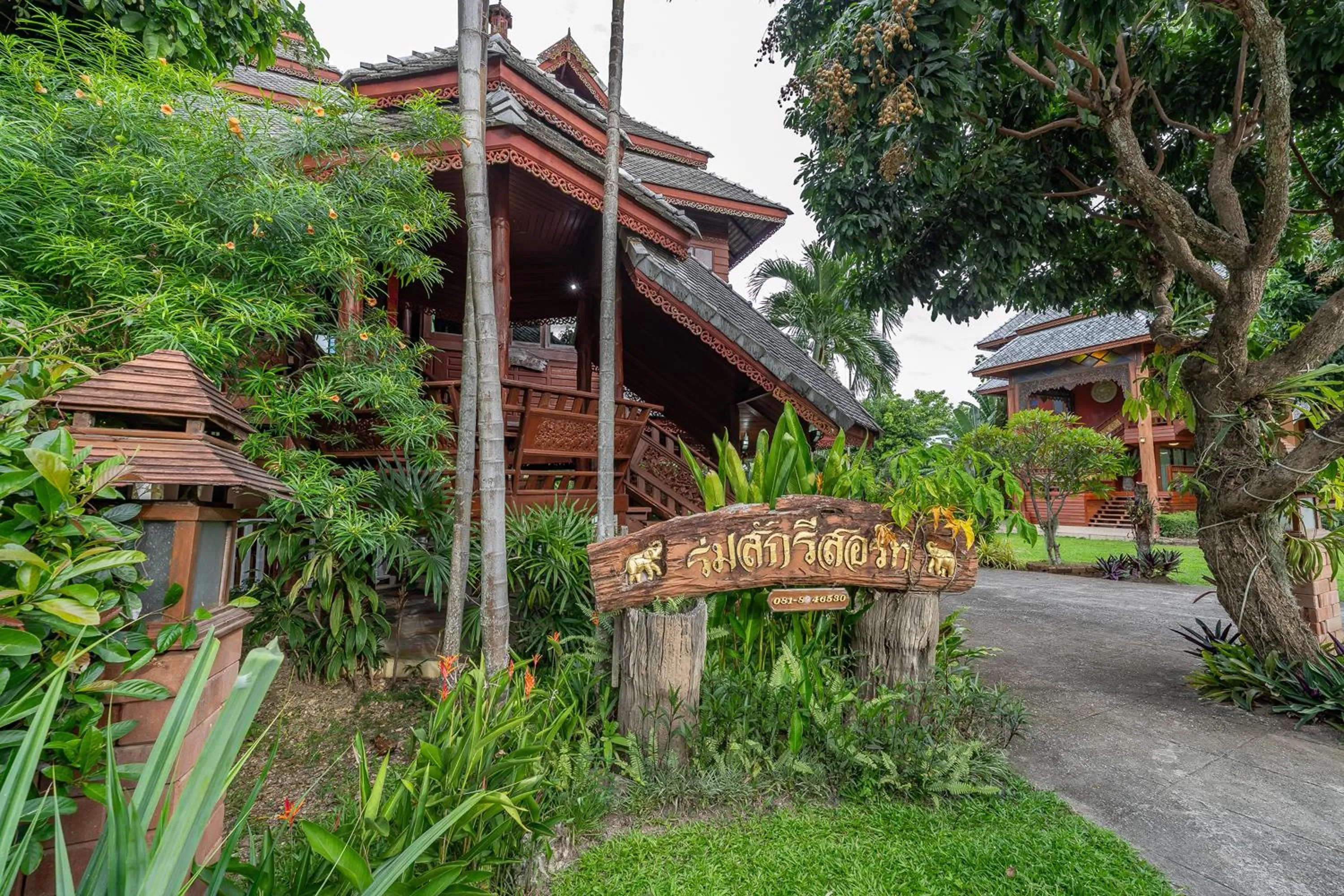 Property building in Romsak Lanna Resort