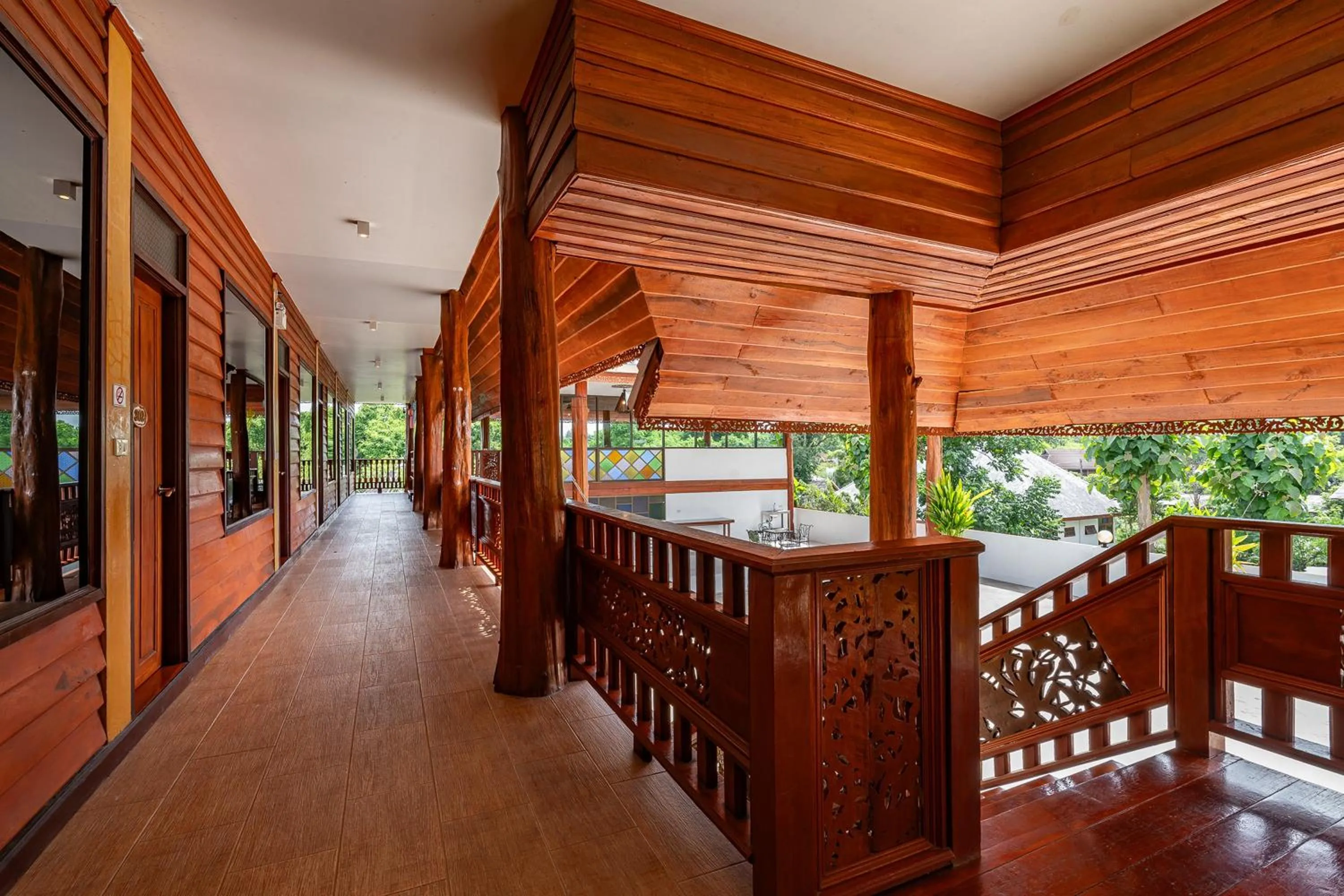 Balcony/Terrace in Romsak Lanna Resort