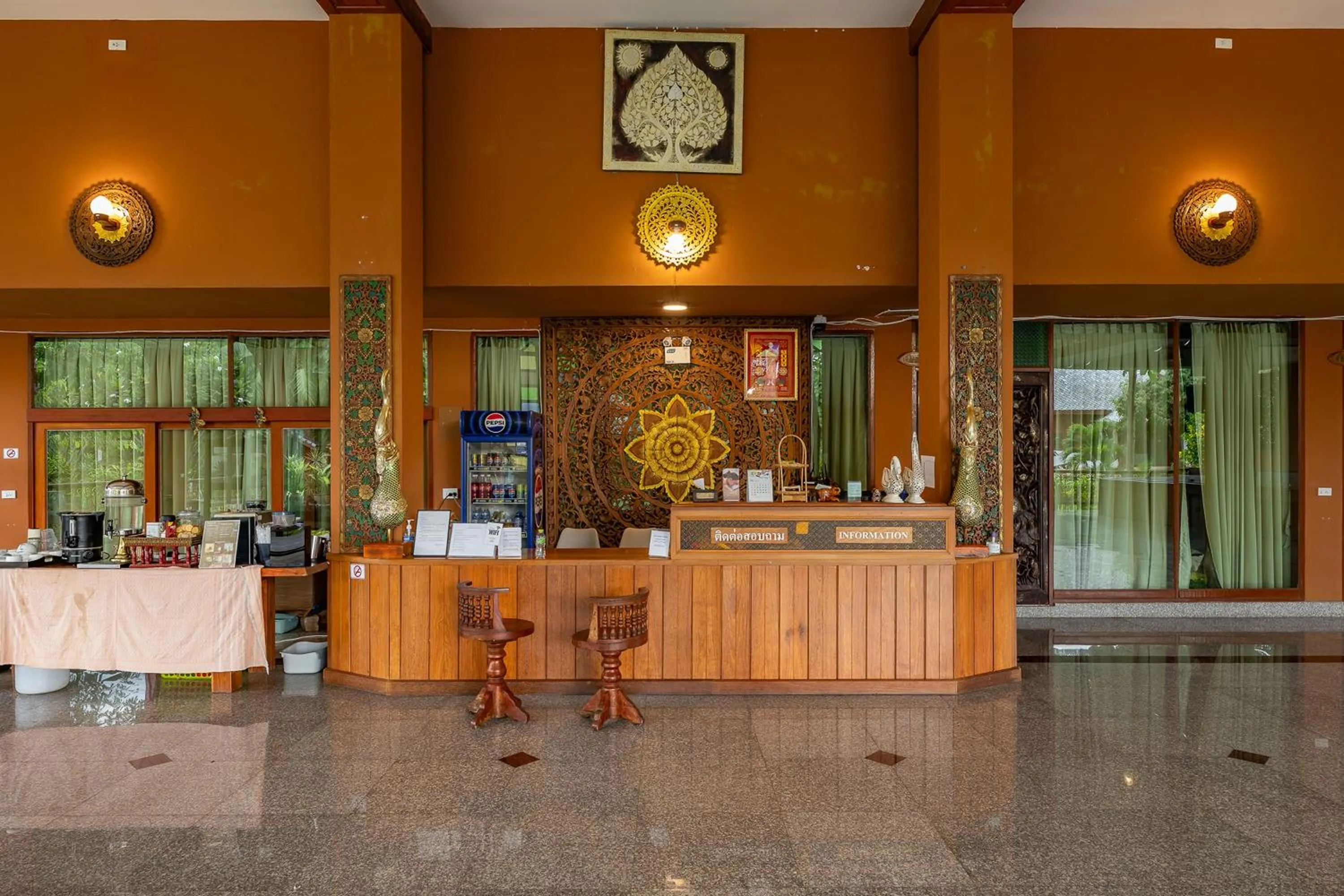 Lobby or reception in Romsak Lanna Resort