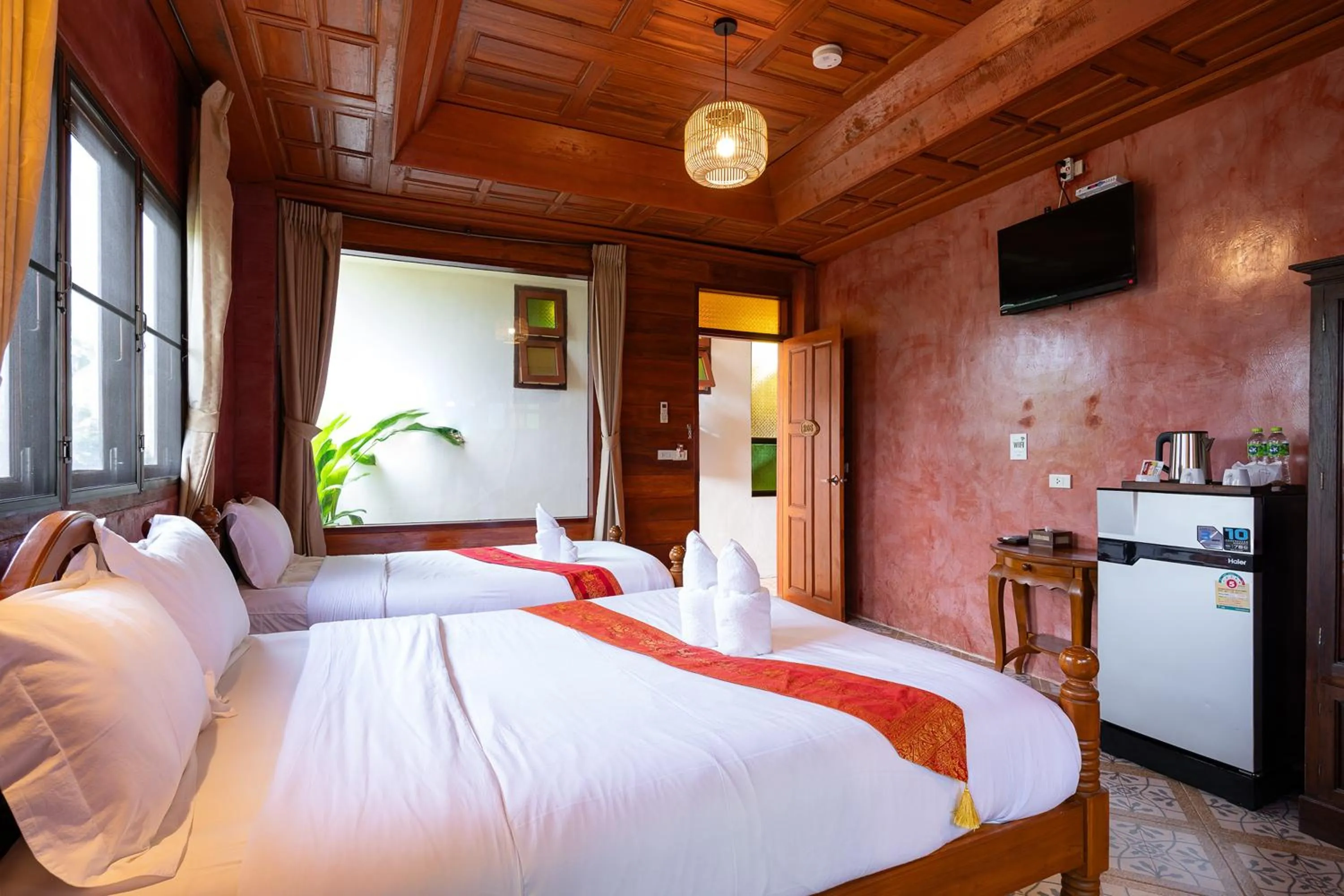 Bedroom in Romsak Lanna Resort