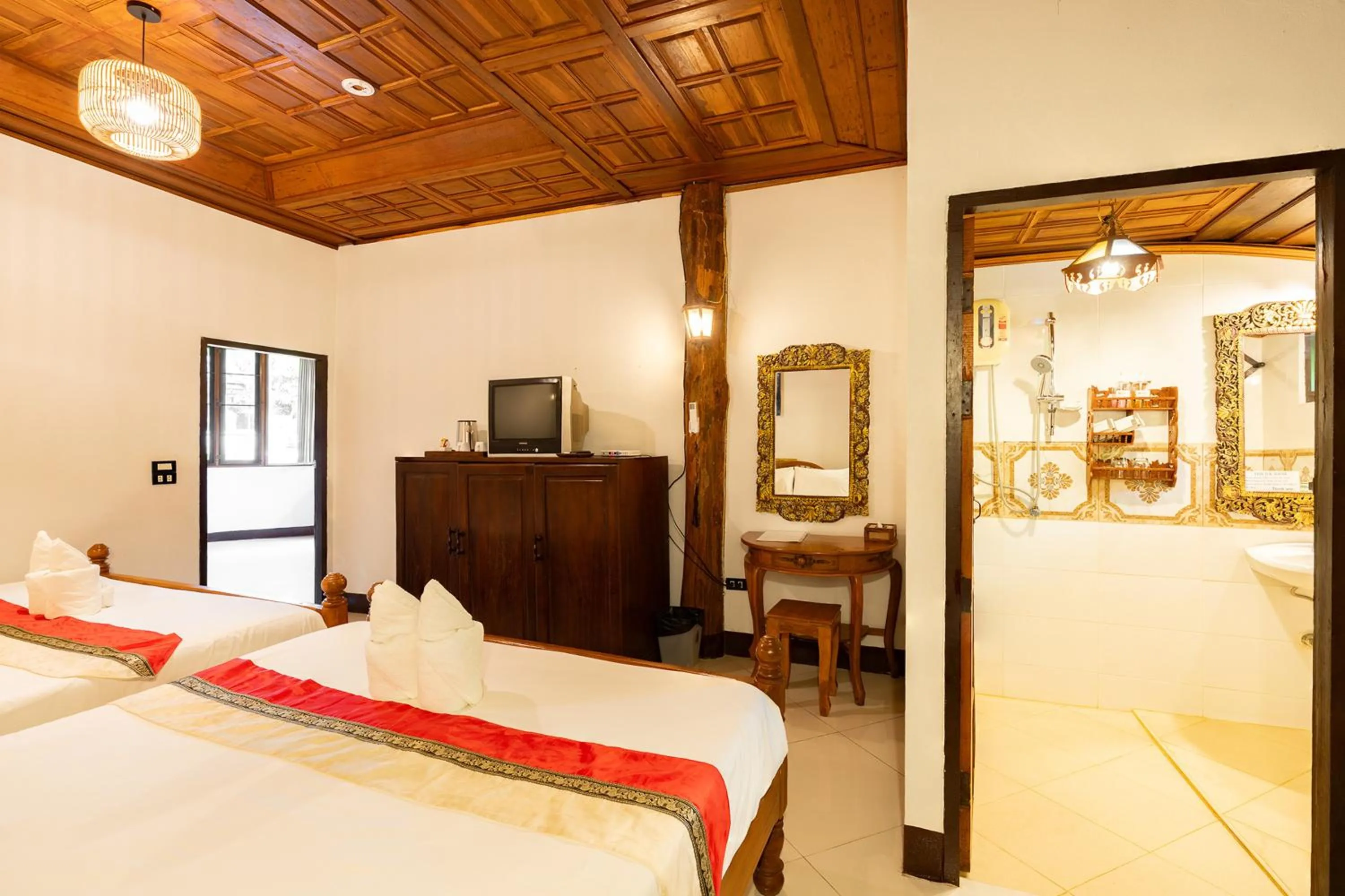 Bedroom in Romsak Lanna Resort