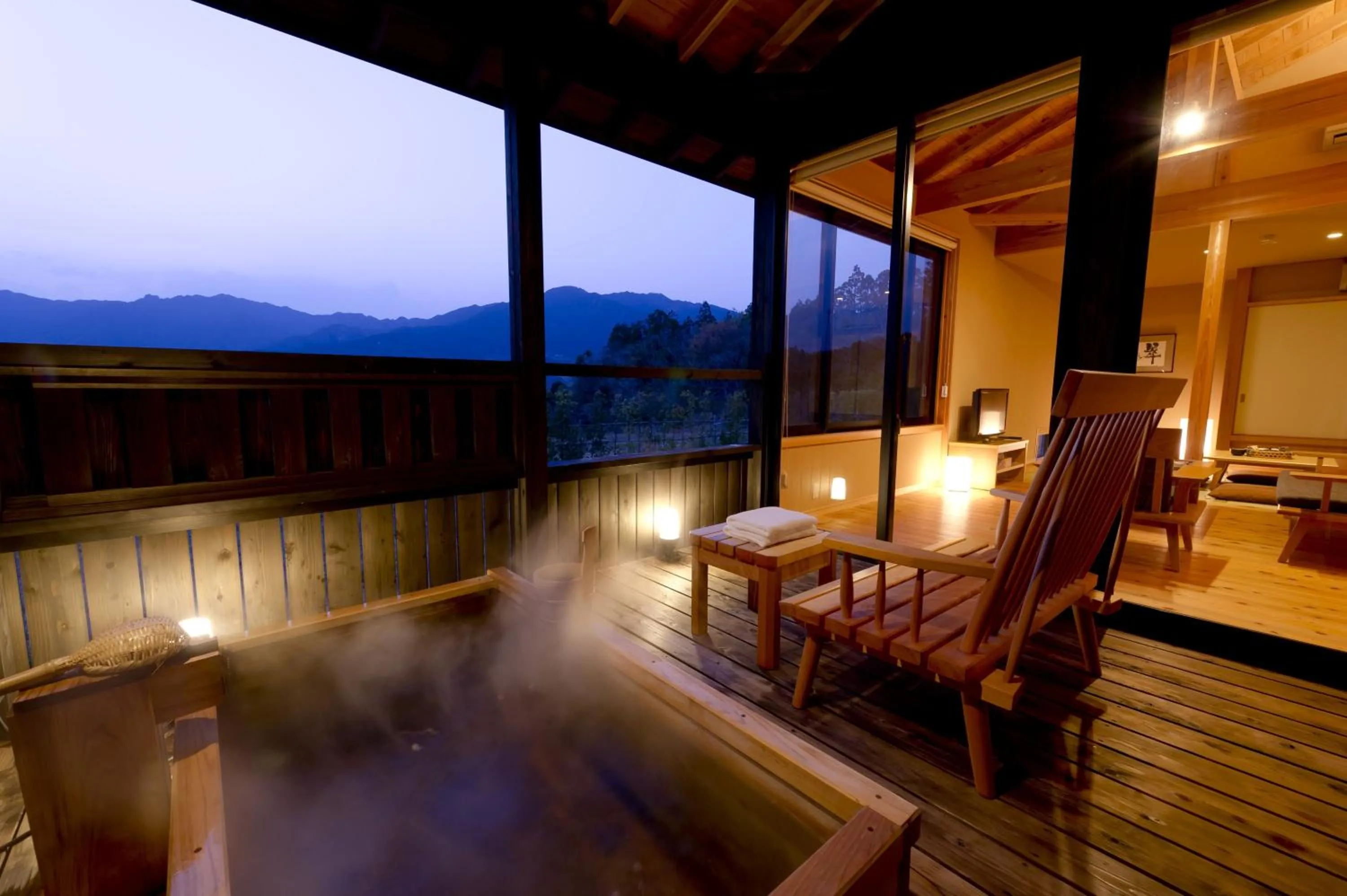 Hot Spring Bath in Resort Kumano Club