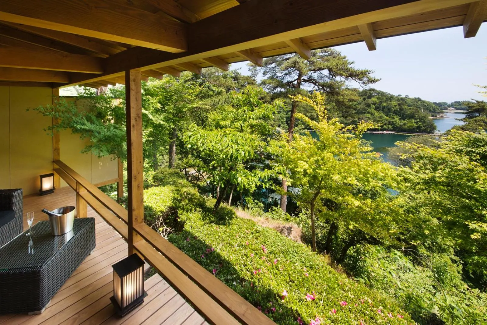 View (from property/room) in Noto Hyakurakusou