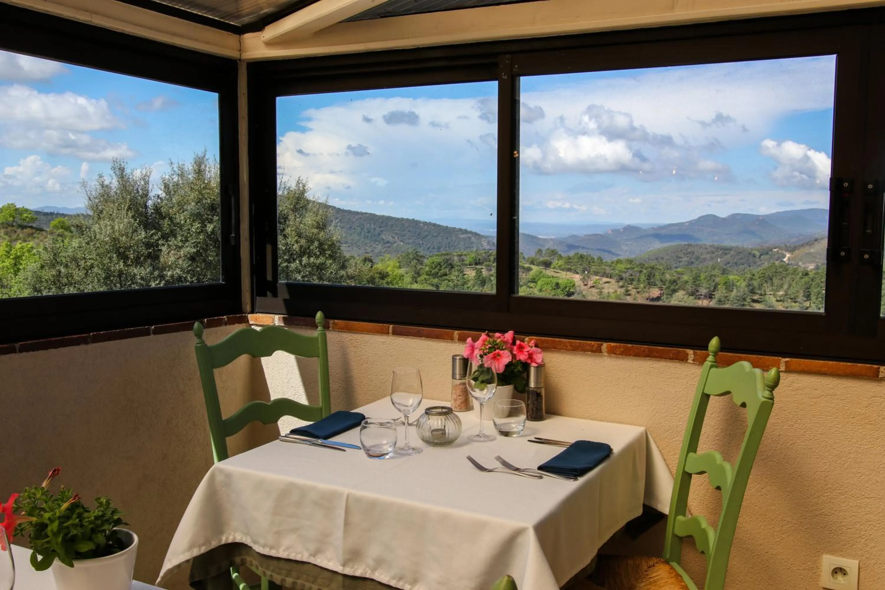 Natural landscape in L'Estirado des Adrets