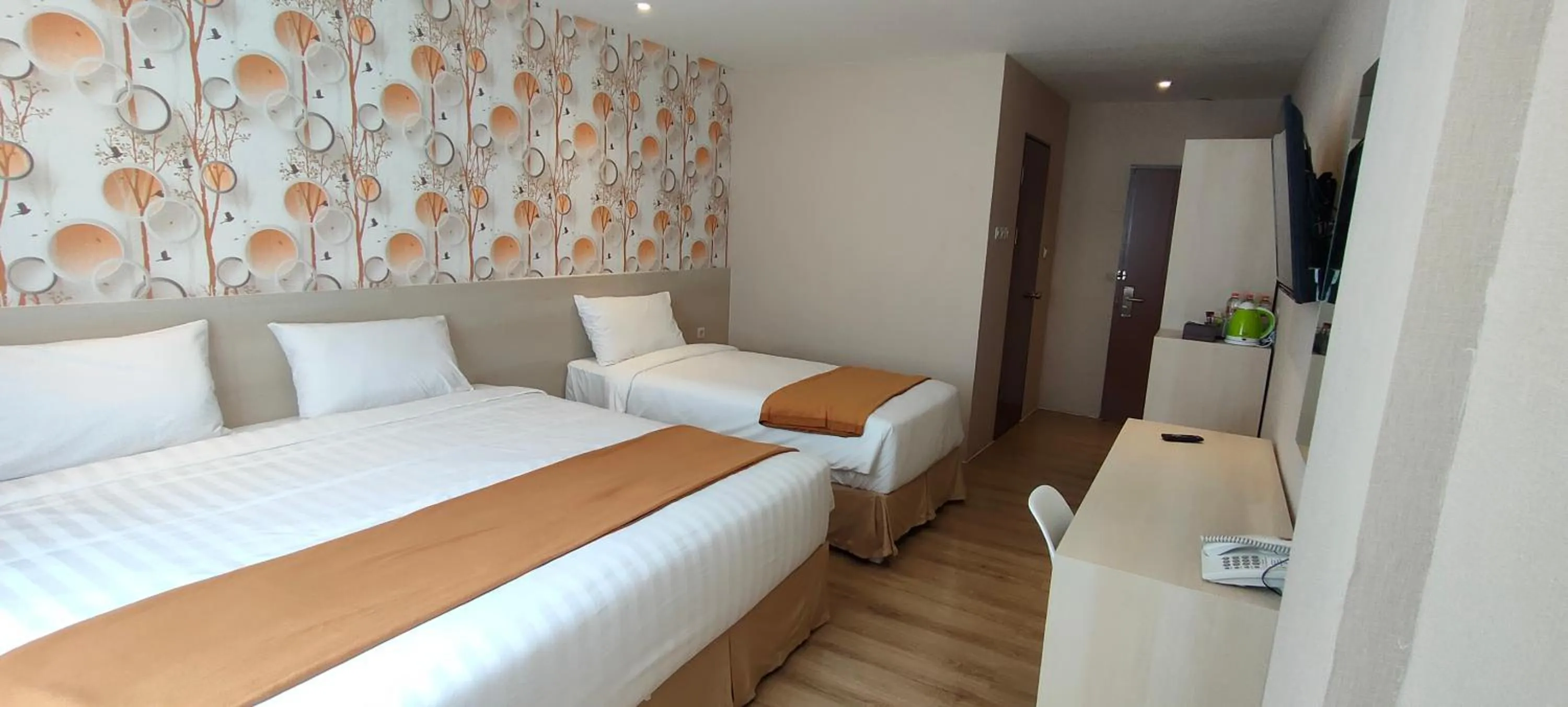 Bed in Hotel Lereng Bromo