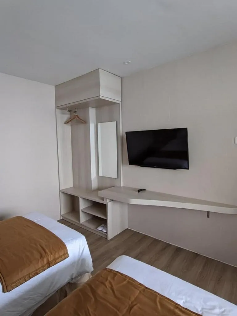 Bed in Hotel Lereng Bromo