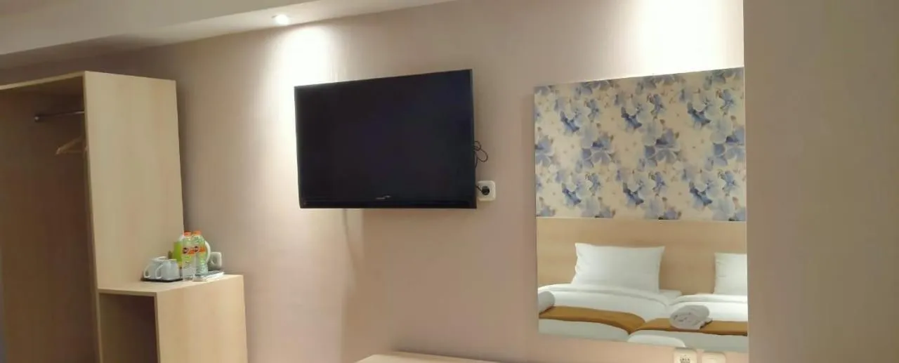 Bed in Hotel Lereng Bromo