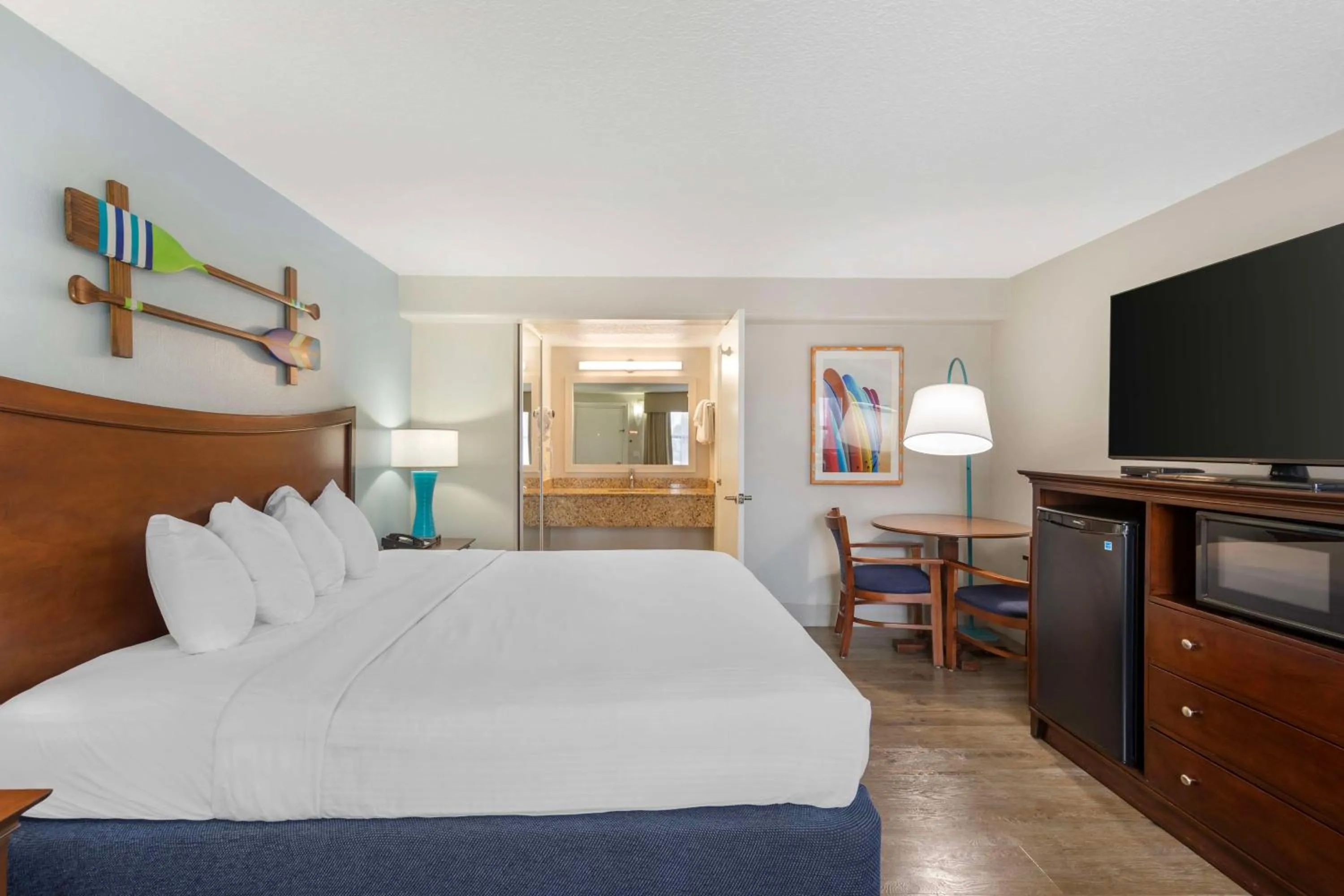 Beach, Bed in Best Western Cocoa Beach - Port Canaveral