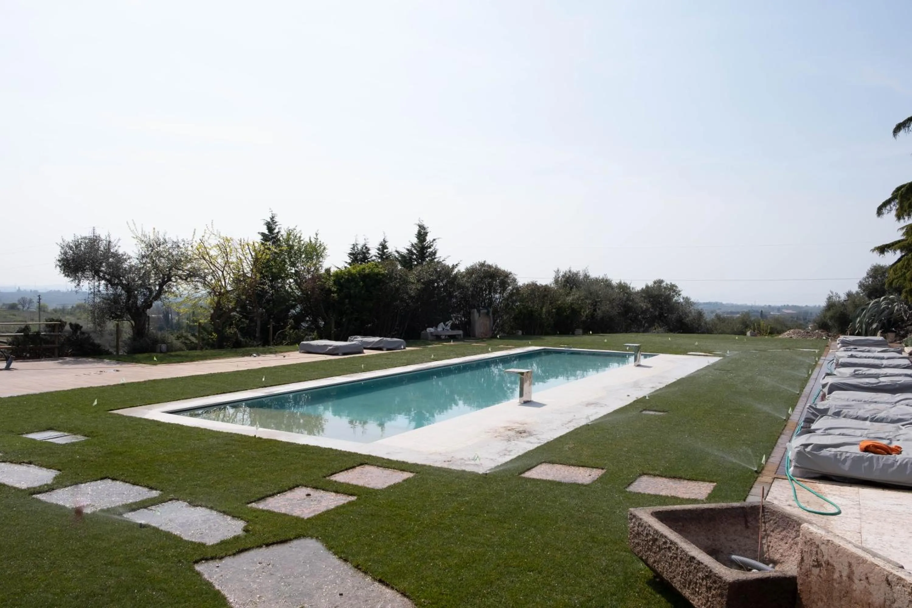 Swimming pool in Relais Forte Benedek Wine & SPA - Adults Only