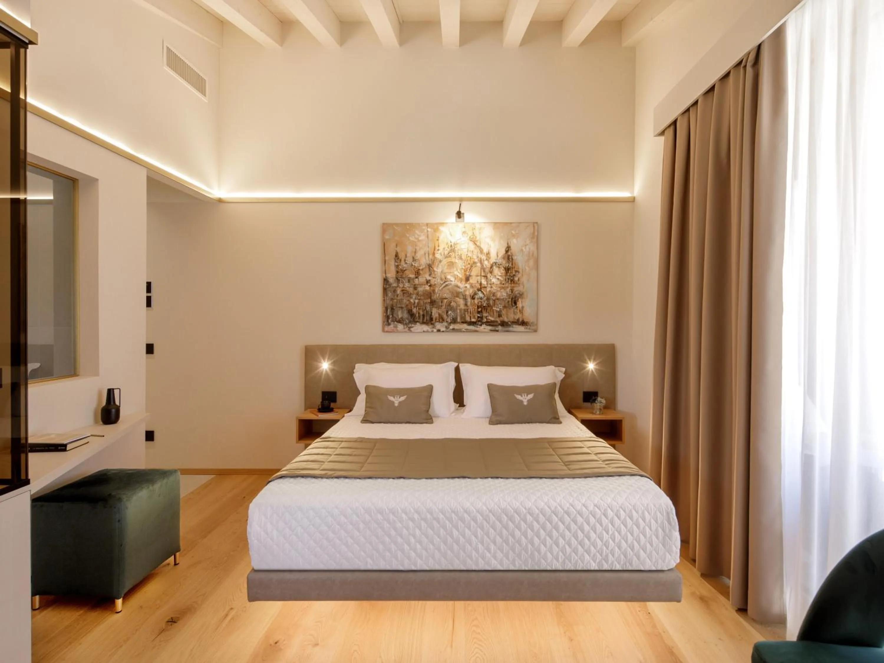 Bedroom, Bed in Relais Forte Benedek Wine & SPA - Adults Only