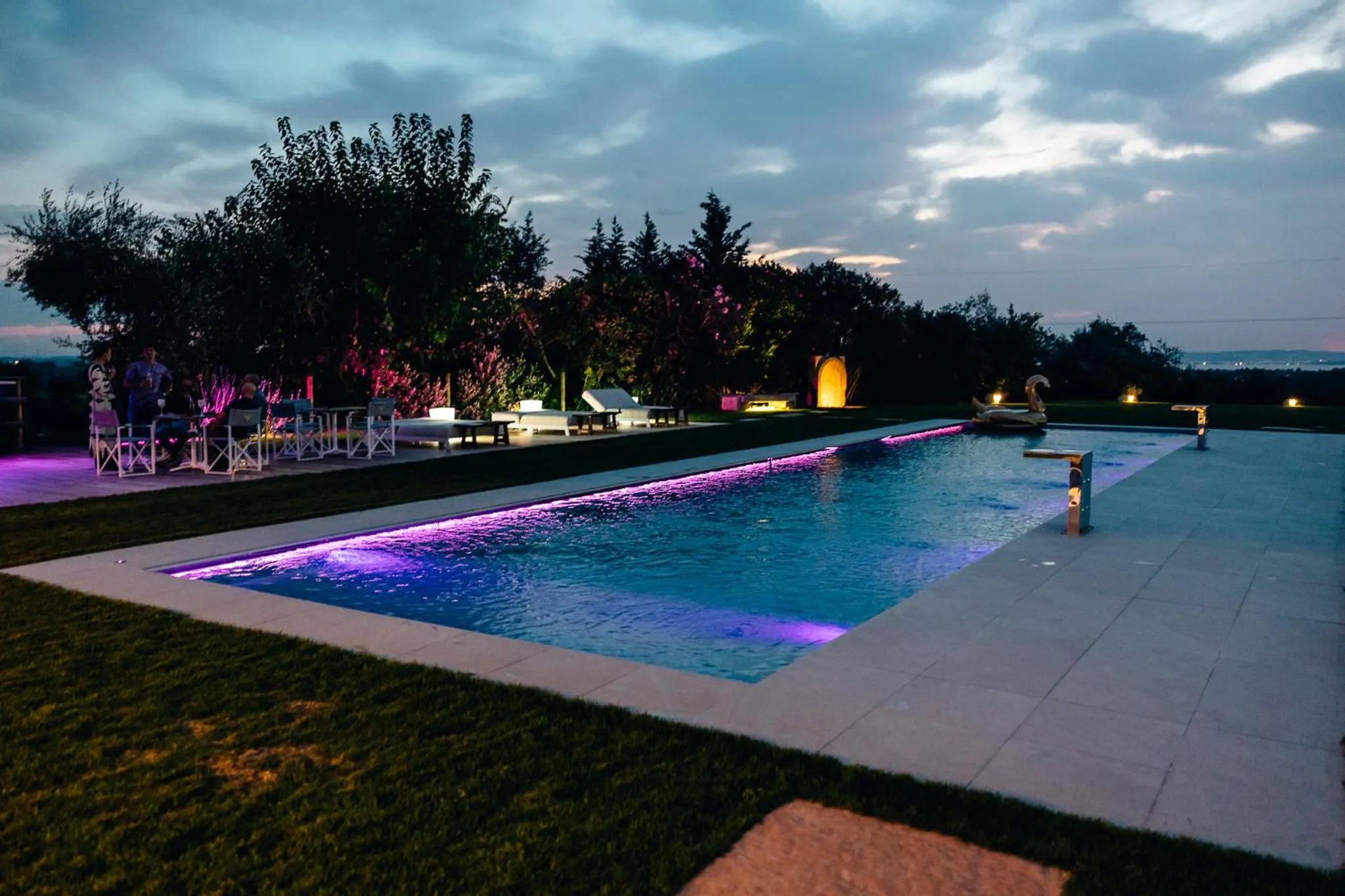 Swimming pool in Relais Forte Benedek Wine & SPA - Adults Only