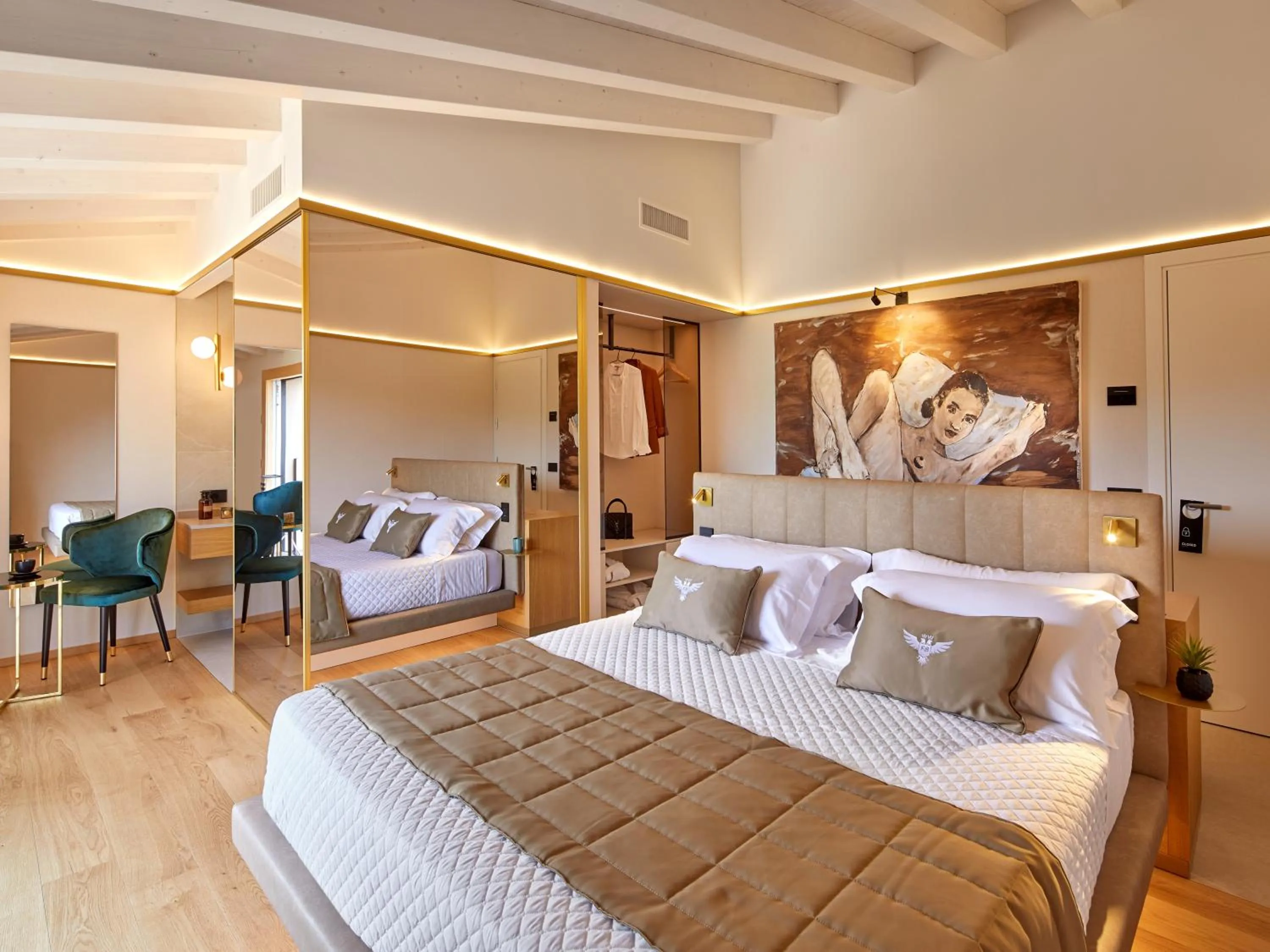 Photo of the whole room, Bed in Relais Forte Benedek Wine & SPA - Adults Only