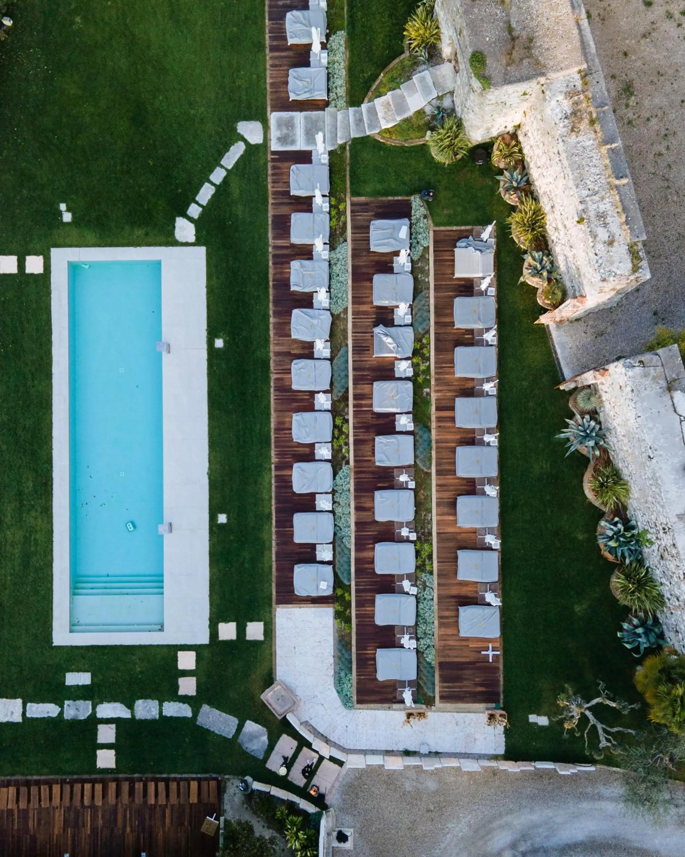 Swimming pool in Relais Forte Benedek Wine & SPA - Adults Only
