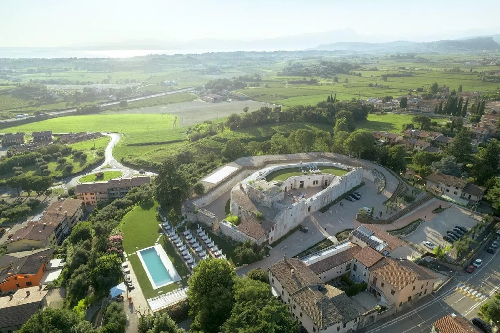 Bird's eye view in Relais Forte Benedek Wine & SPA - Adults Only