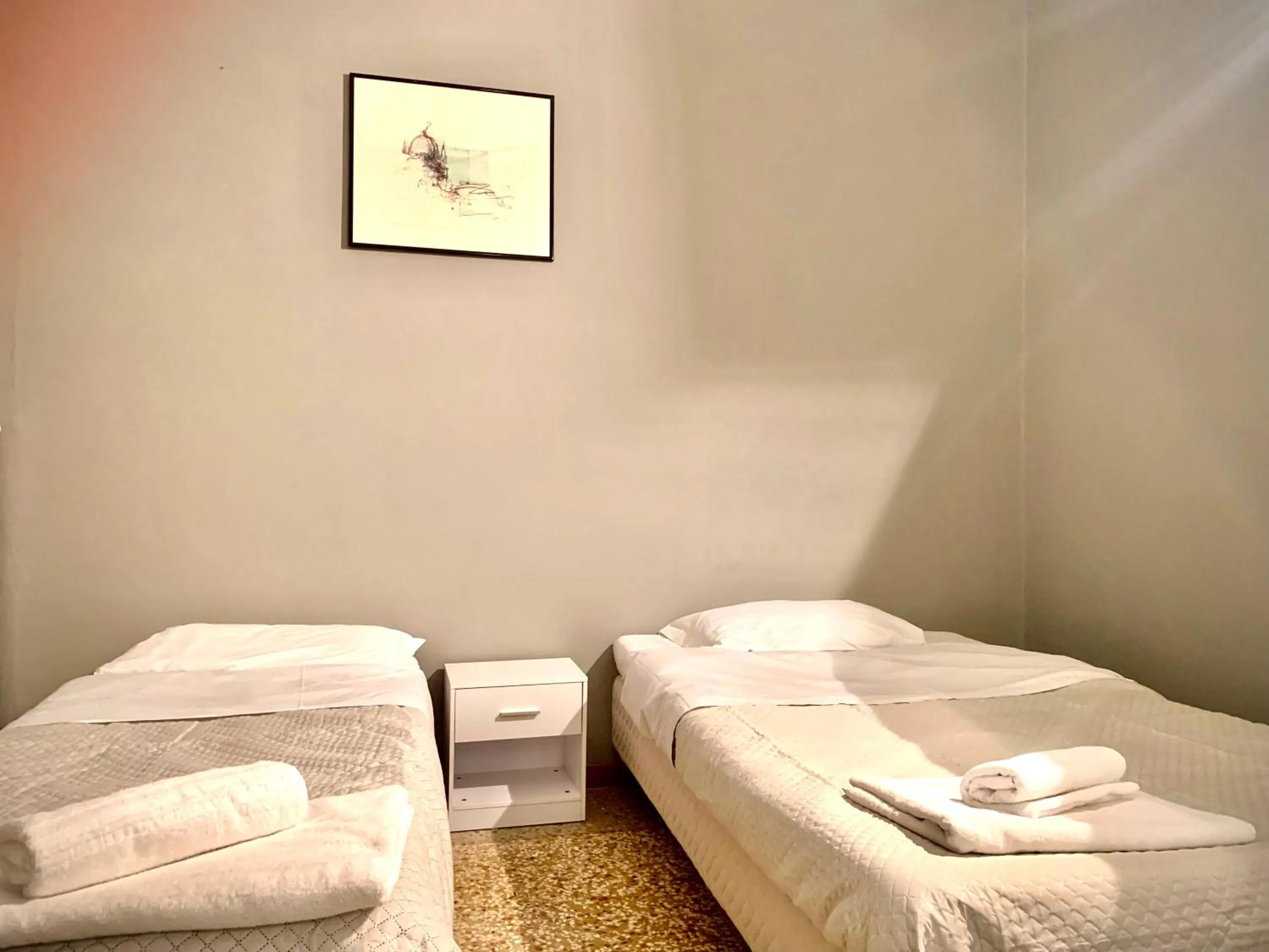 Bed in Apartment Odesos