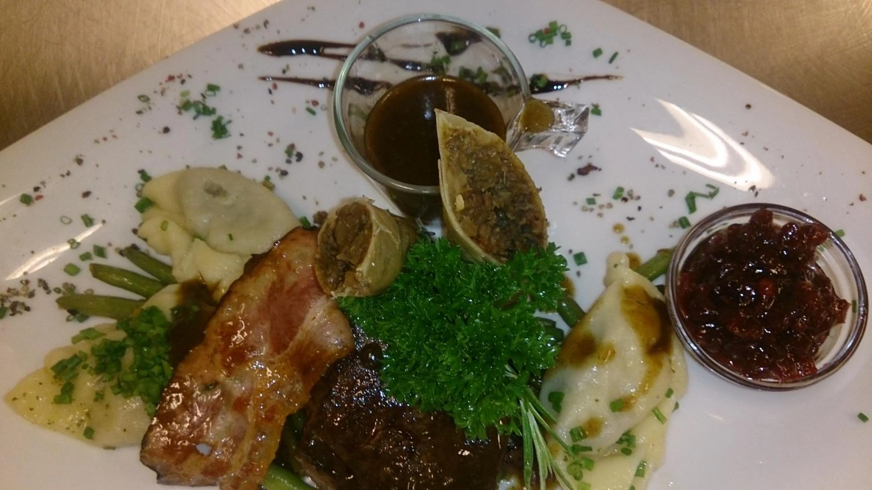 Food close-up in Hotel Gasthof Tirolerwirt