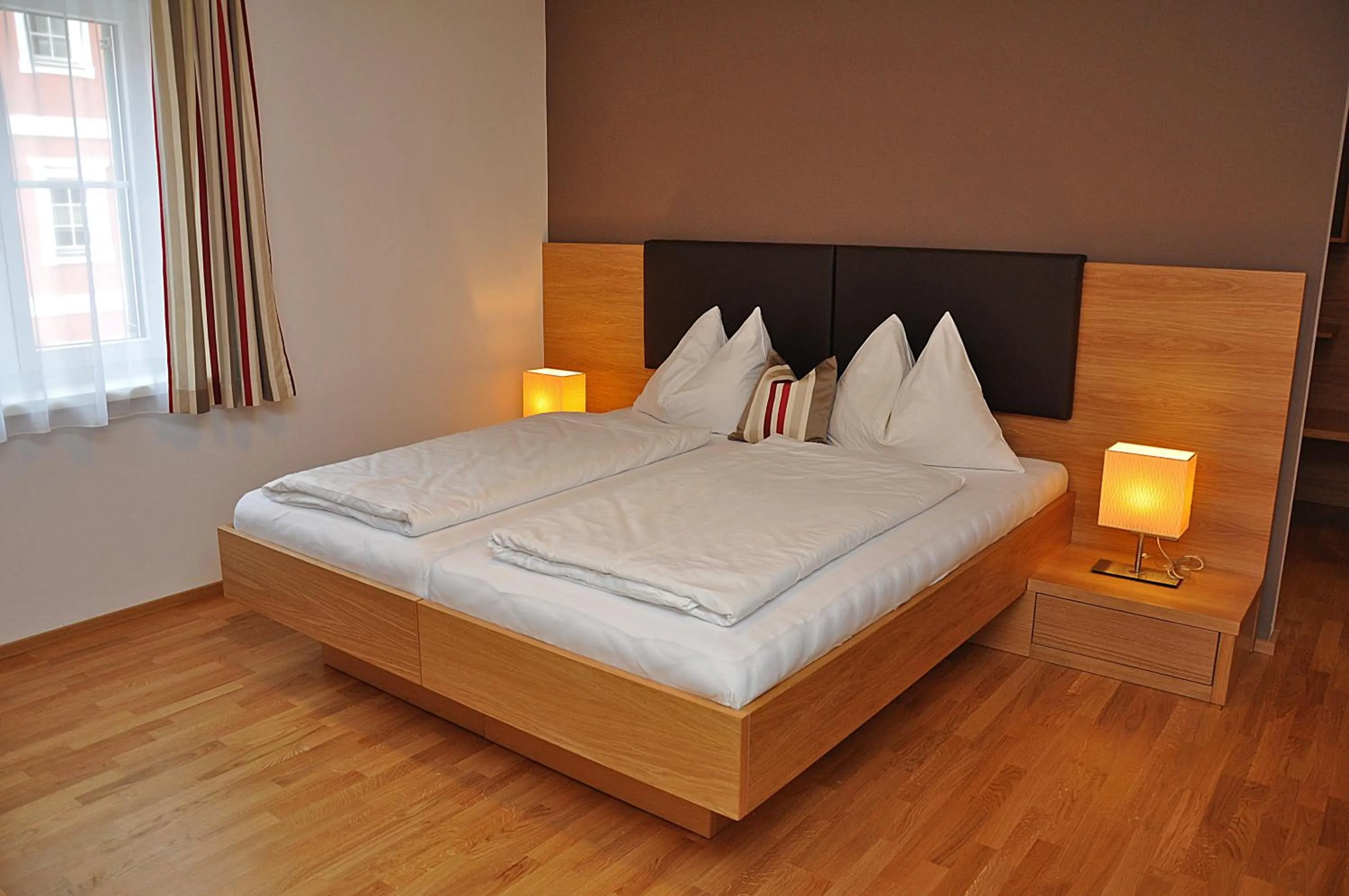 Bed in Hotel Gasthof Tirolerwirt