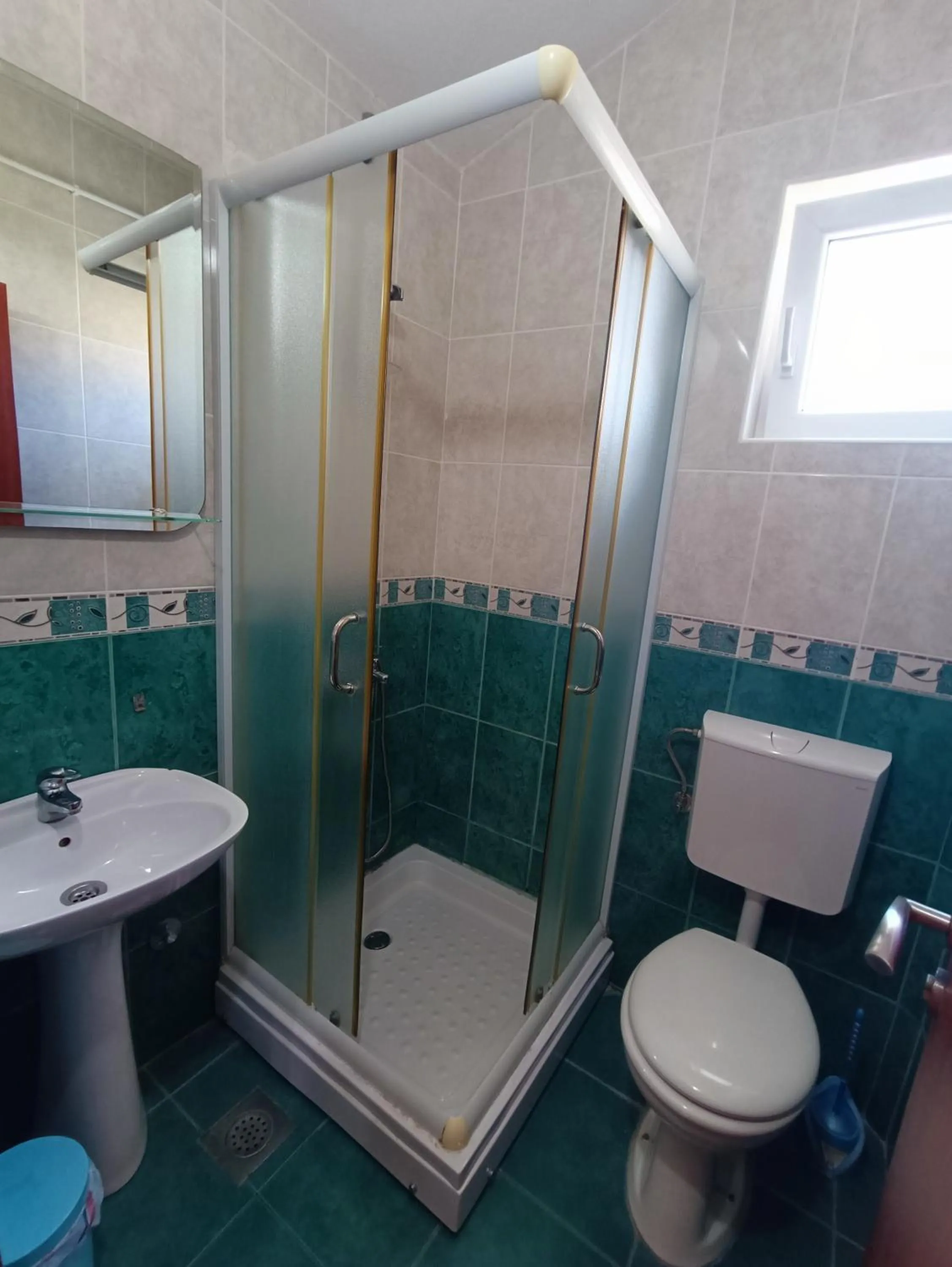 Bathroom in Martinović Rooms