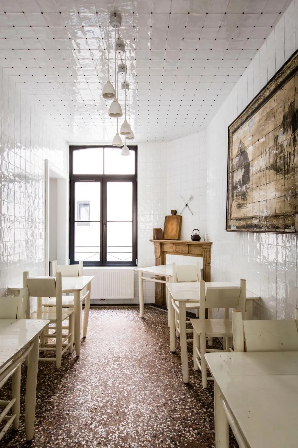 Dining area in La Maison Haute guesthouse