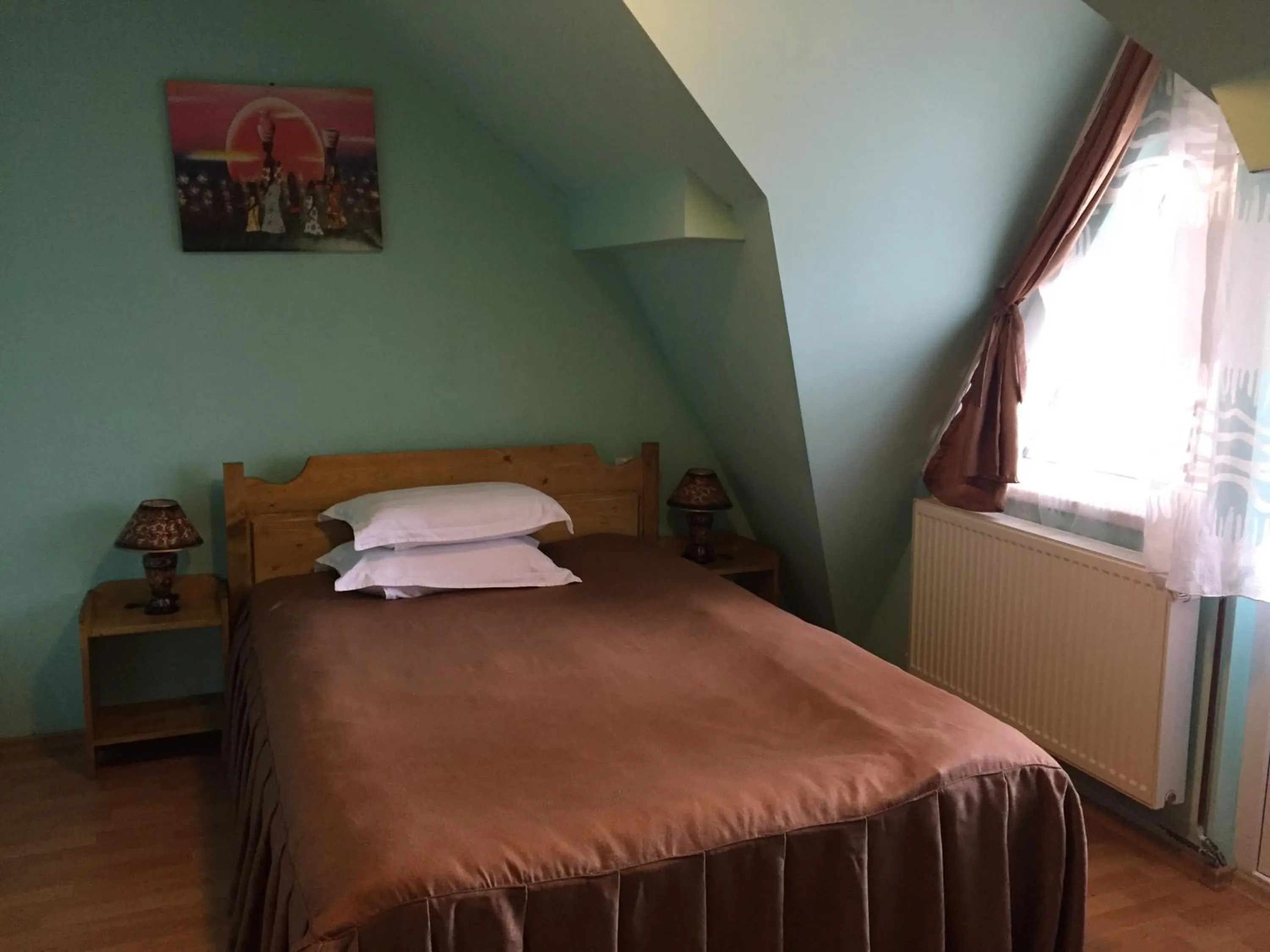 Bed in Pensiunea Aurora - Great Hostel Voineasa